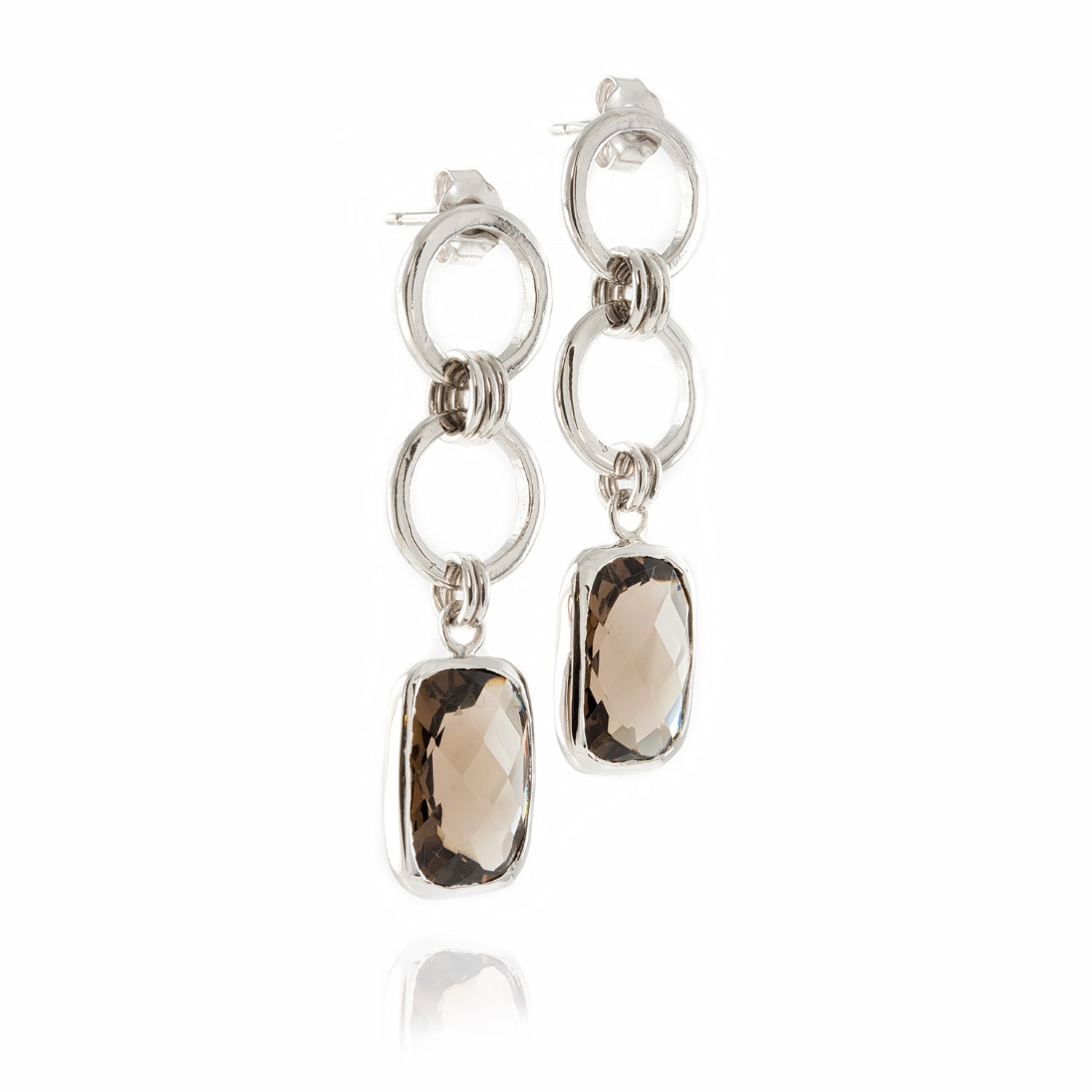 Women’s Desert Sunlight Chandelier Earrings In Sterling Silver The Jewellery Store London