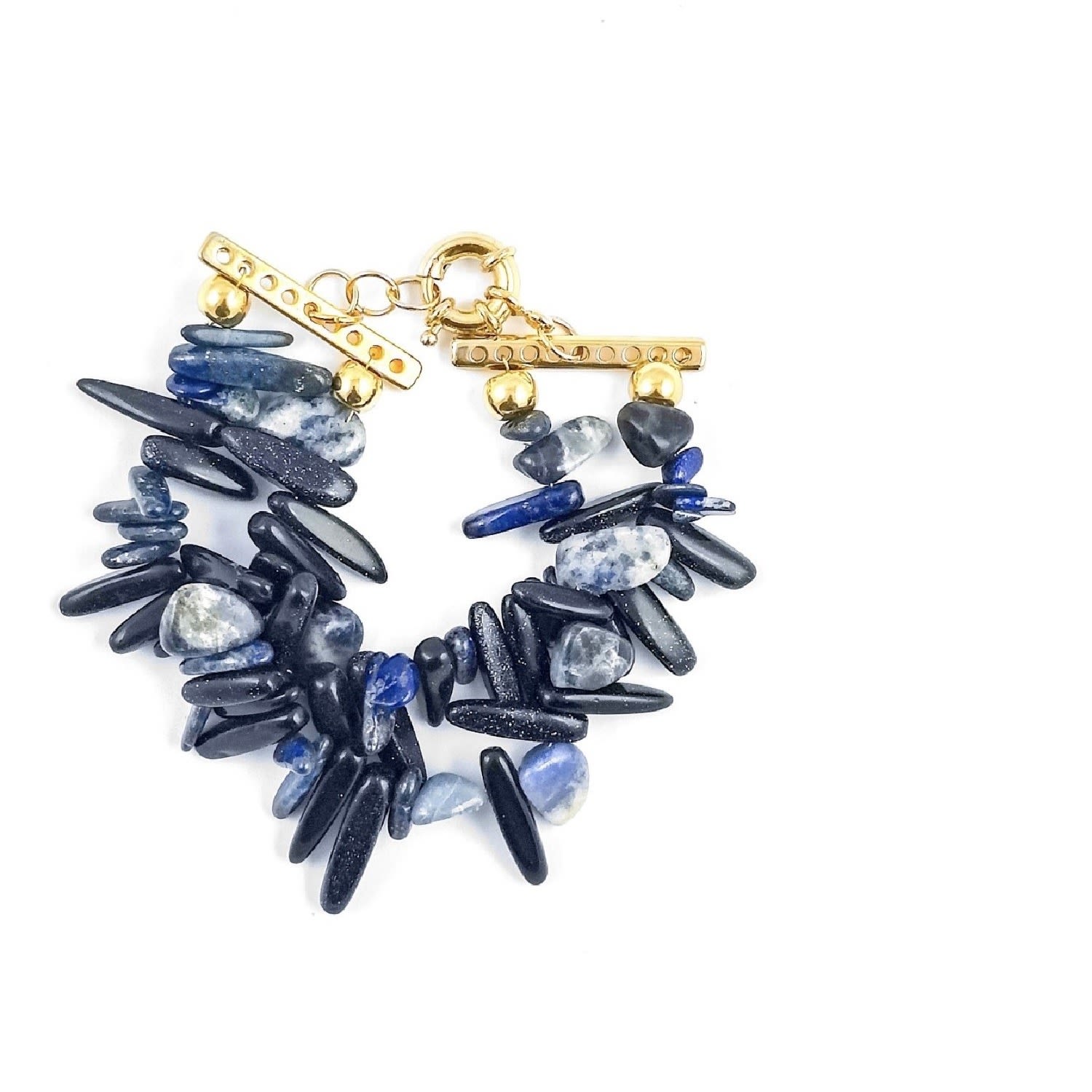 Women’s Blue Aqua Double Lapis Lazuli Bracelet Ortus