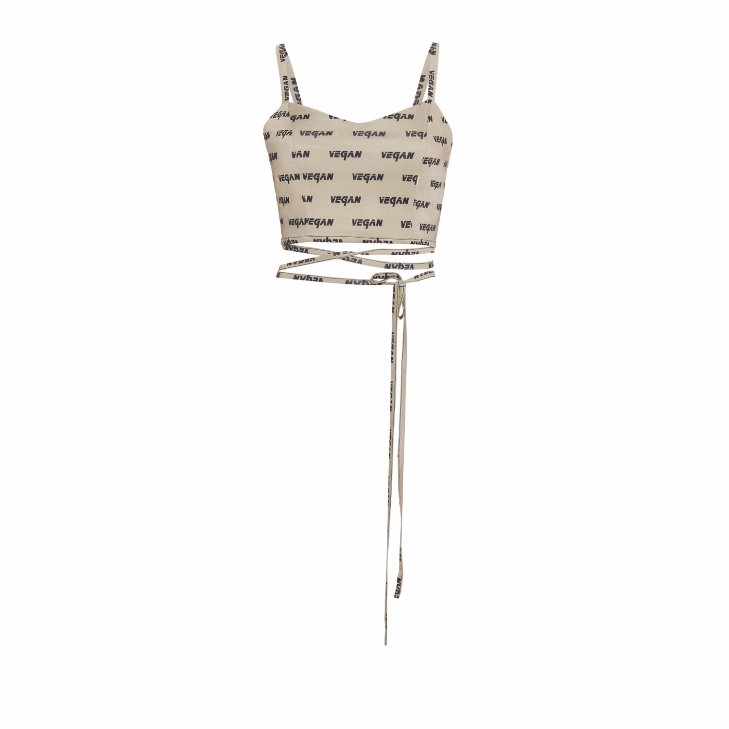 Sarah Regensburger Women's Neutrals Vegan In Me Top
