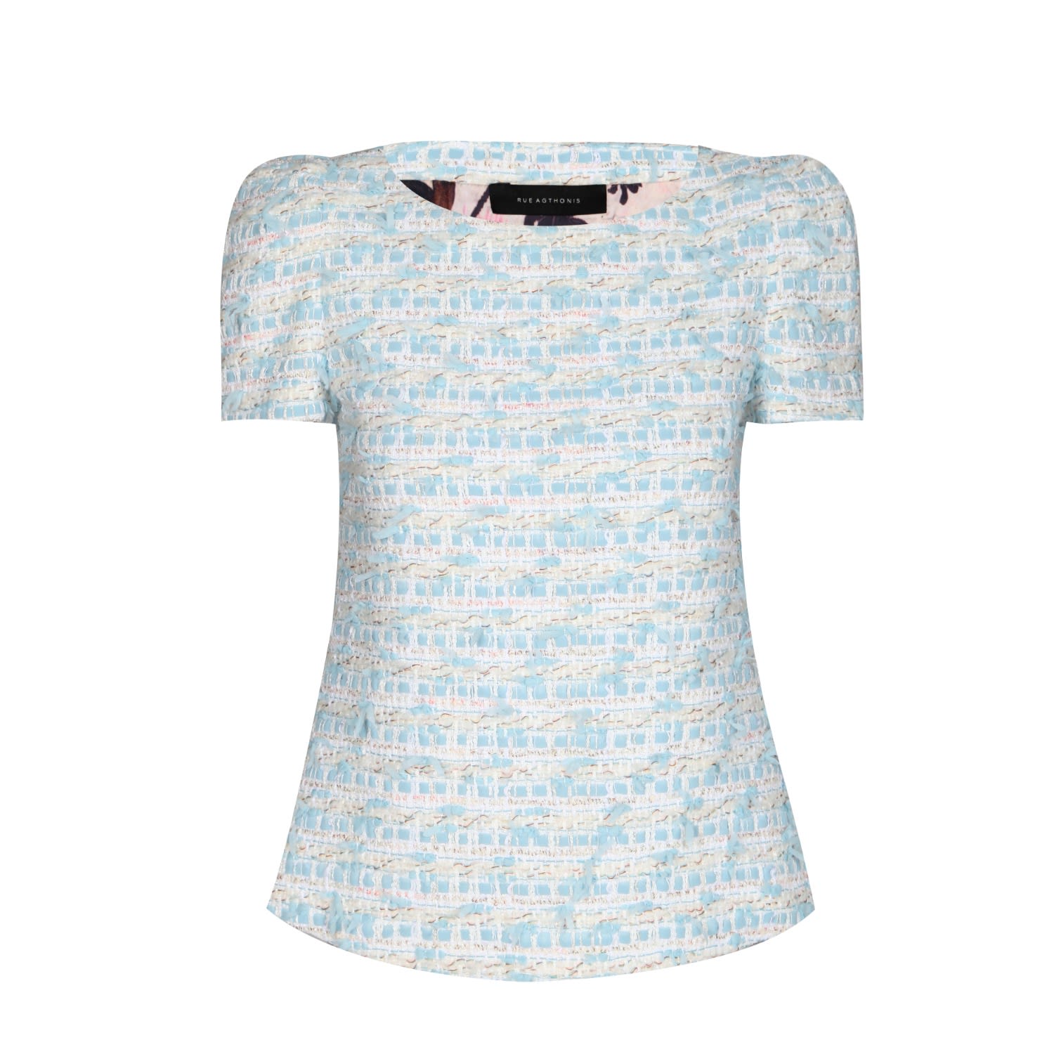 Rue Agthonis Women's Blue Melon Top In Blue