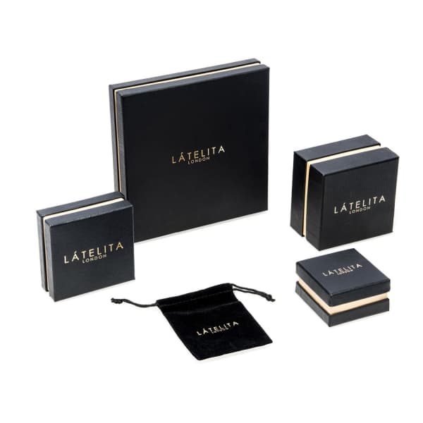 Latelita London Zodiac Horoscope Star Sign Bracelet Aquarius Rosegold In Gold