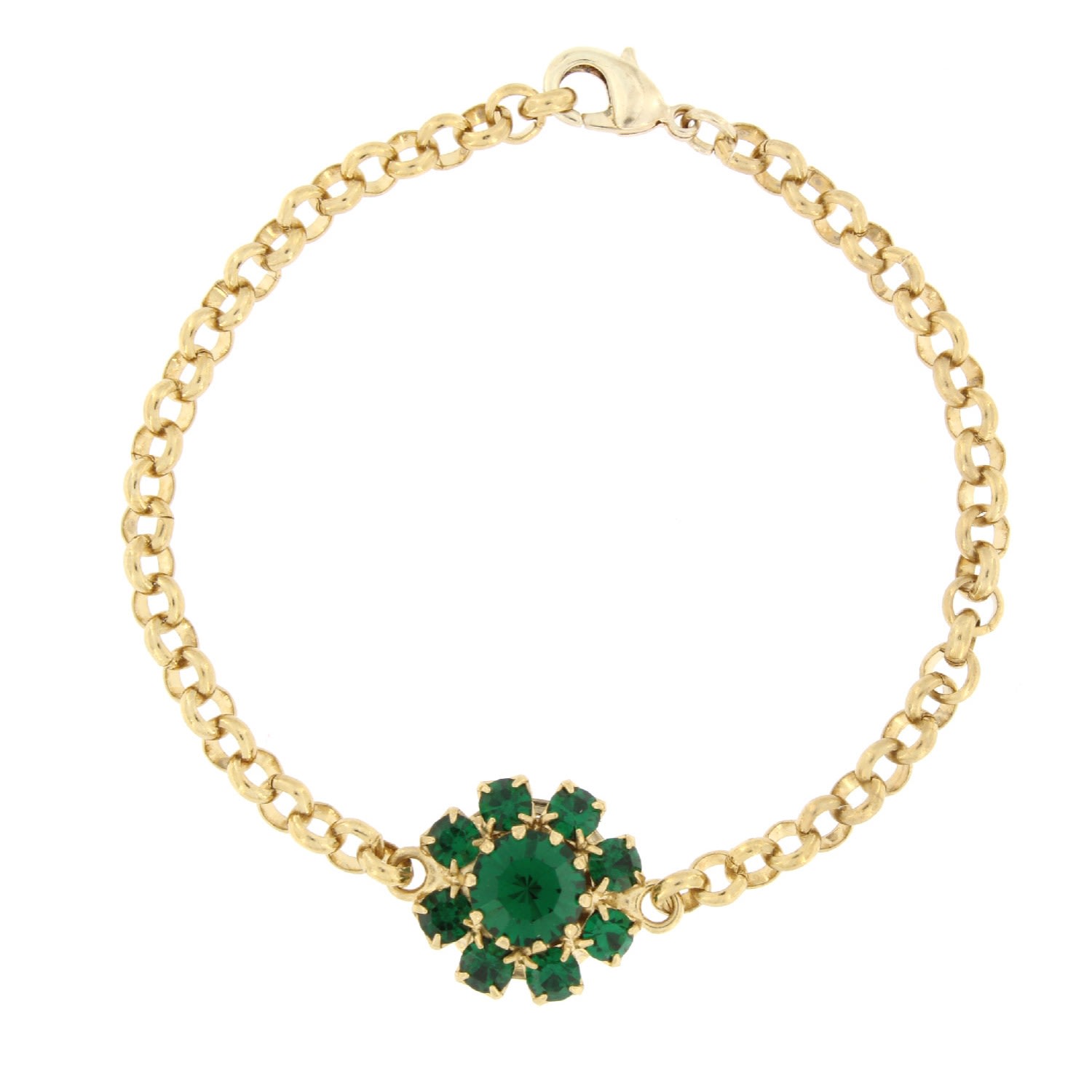 Rosaspina Firenze Women's Green Florentine Garden Emerald Bracelet In Green