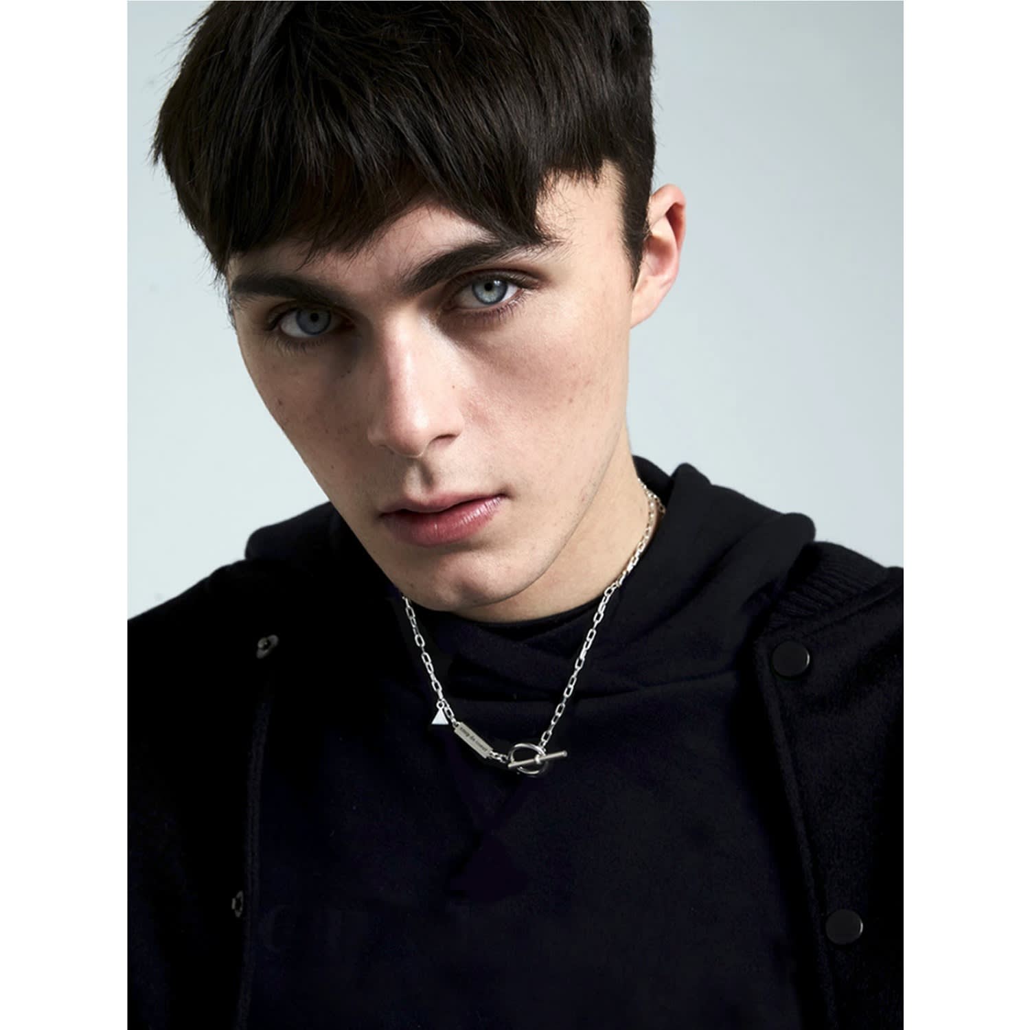 Silver T Bar Necklace Coup De Coeur London Wolf Badger