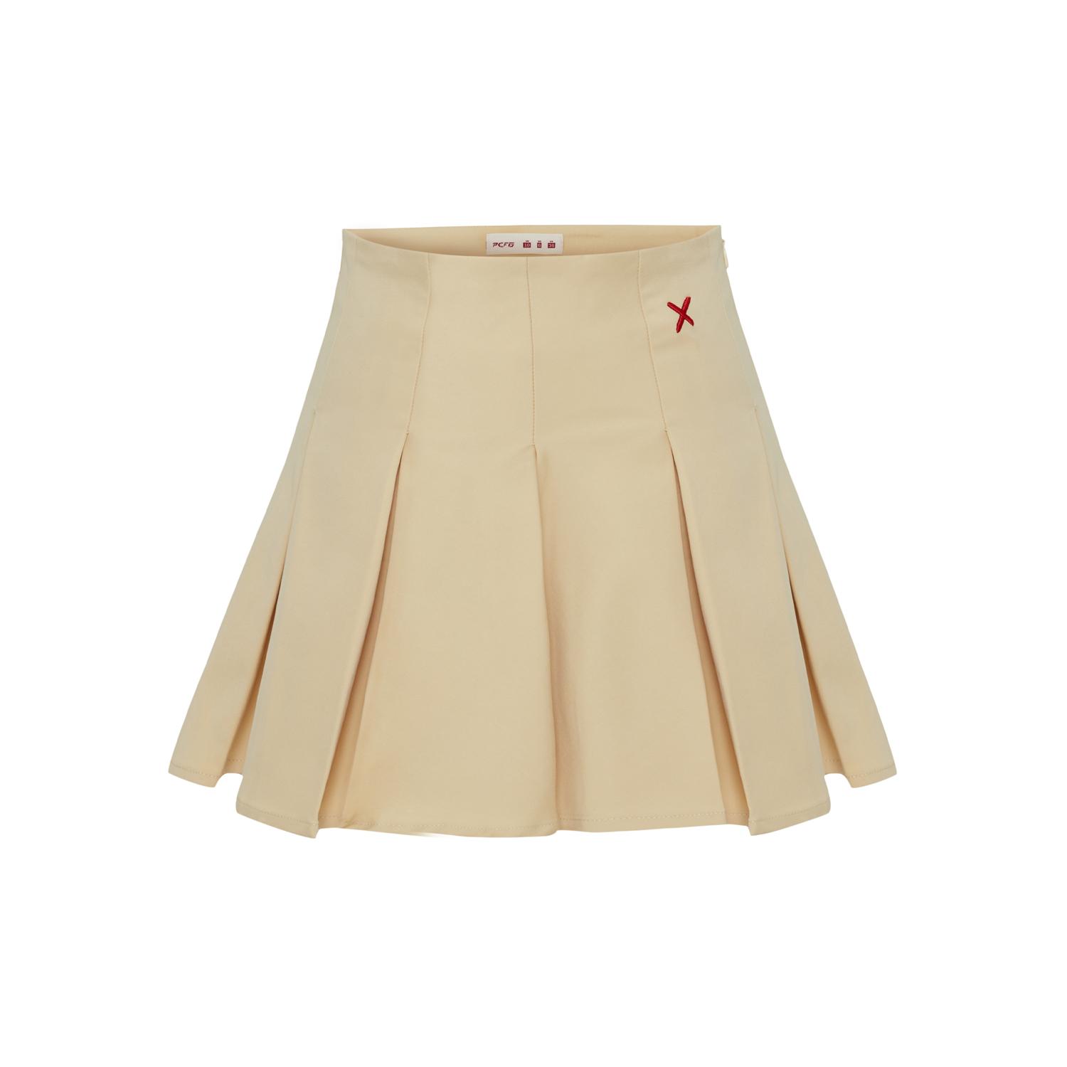 Pleated Skirt - Chino Green | PCFG | Wolf & Badger