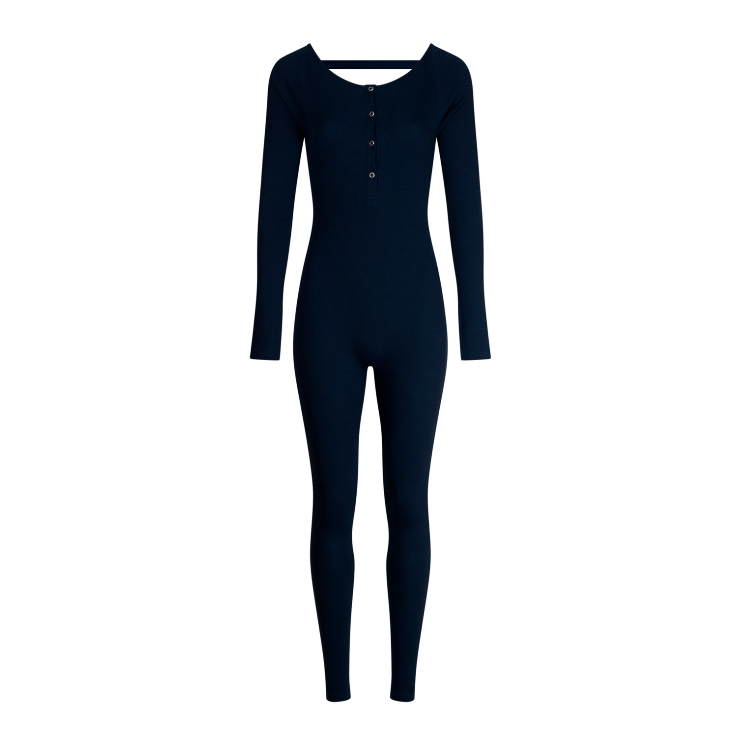 The Koozy Women's Palma Long Sleeve One-piece In Ocean Blue In Blue