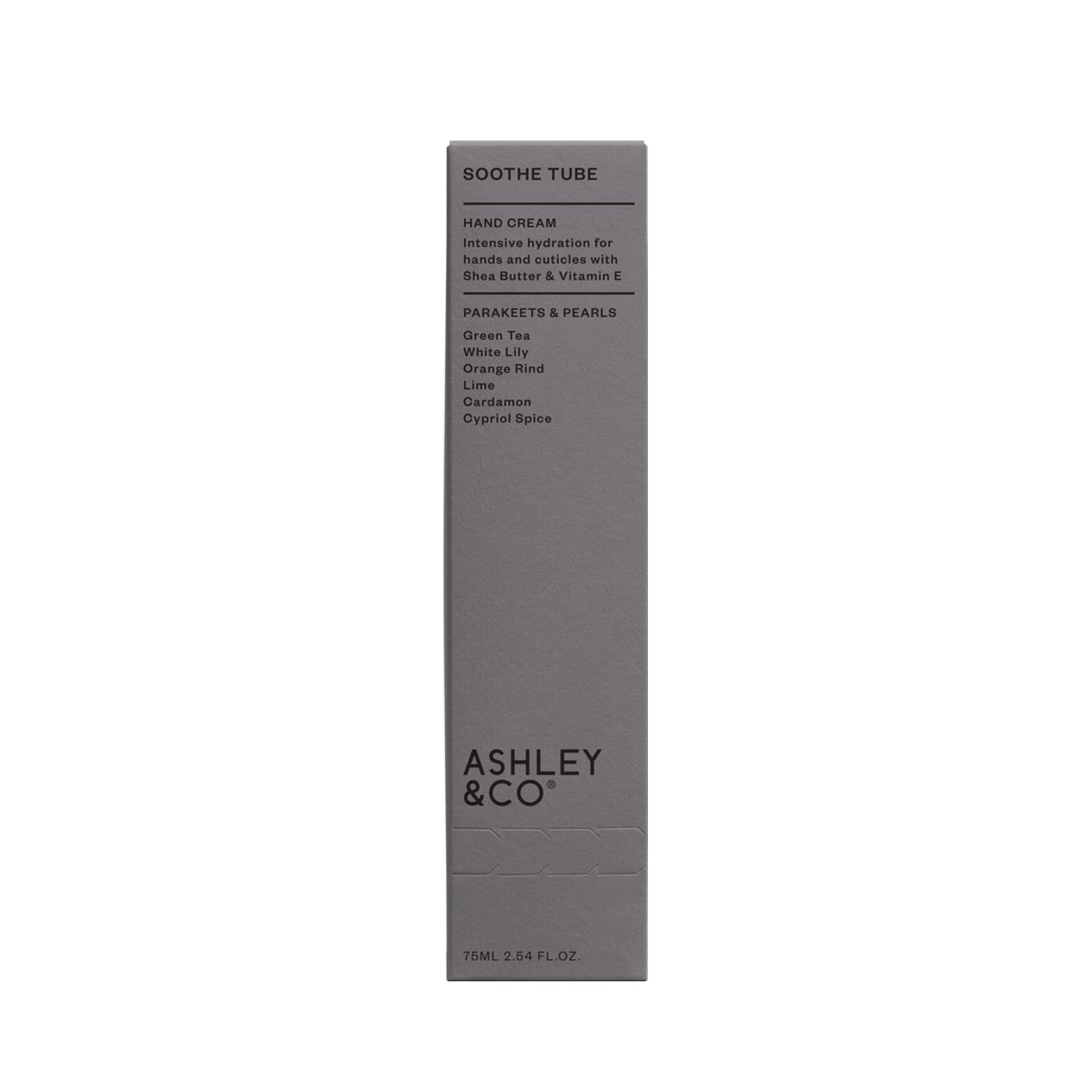 Ashley & Co Soothe Tube Hand Cream In White