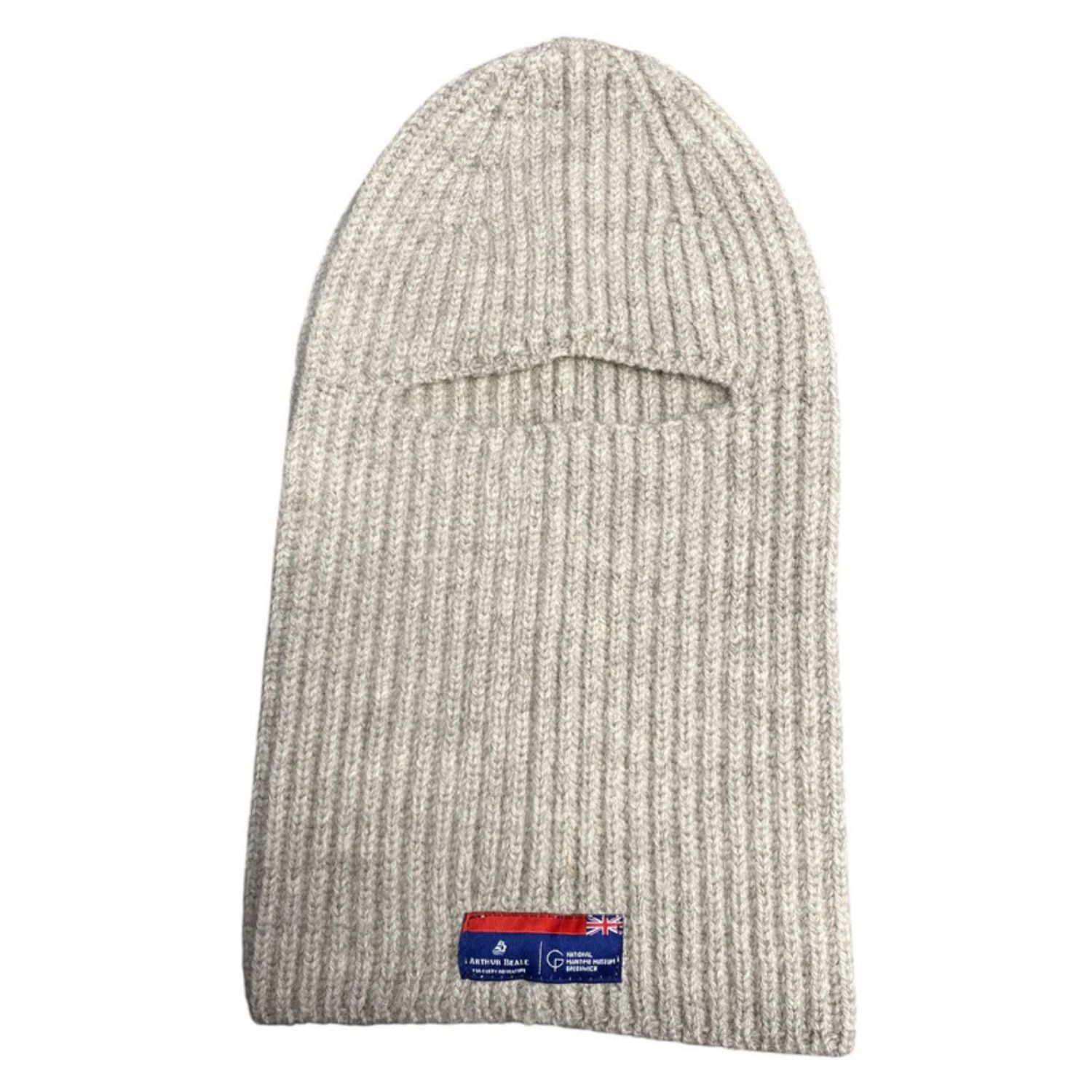 Arthur Beale Men's  Maritime Balaclava - Light Welsh Grey In Grey