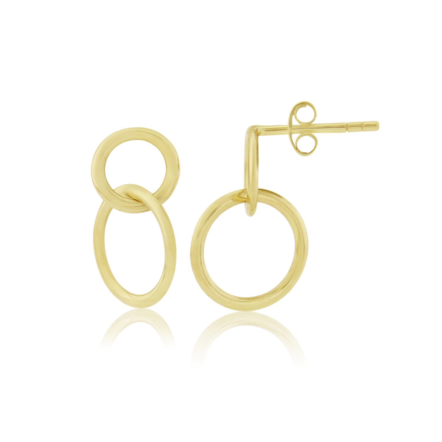 Women’s Kelso 9Ct Yellow Gold Earrings Auree Jewellery