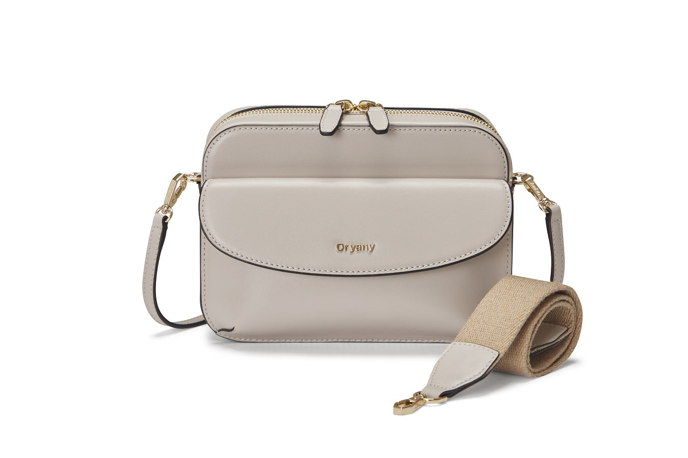 Oryany Tess Crossbody Bag In White