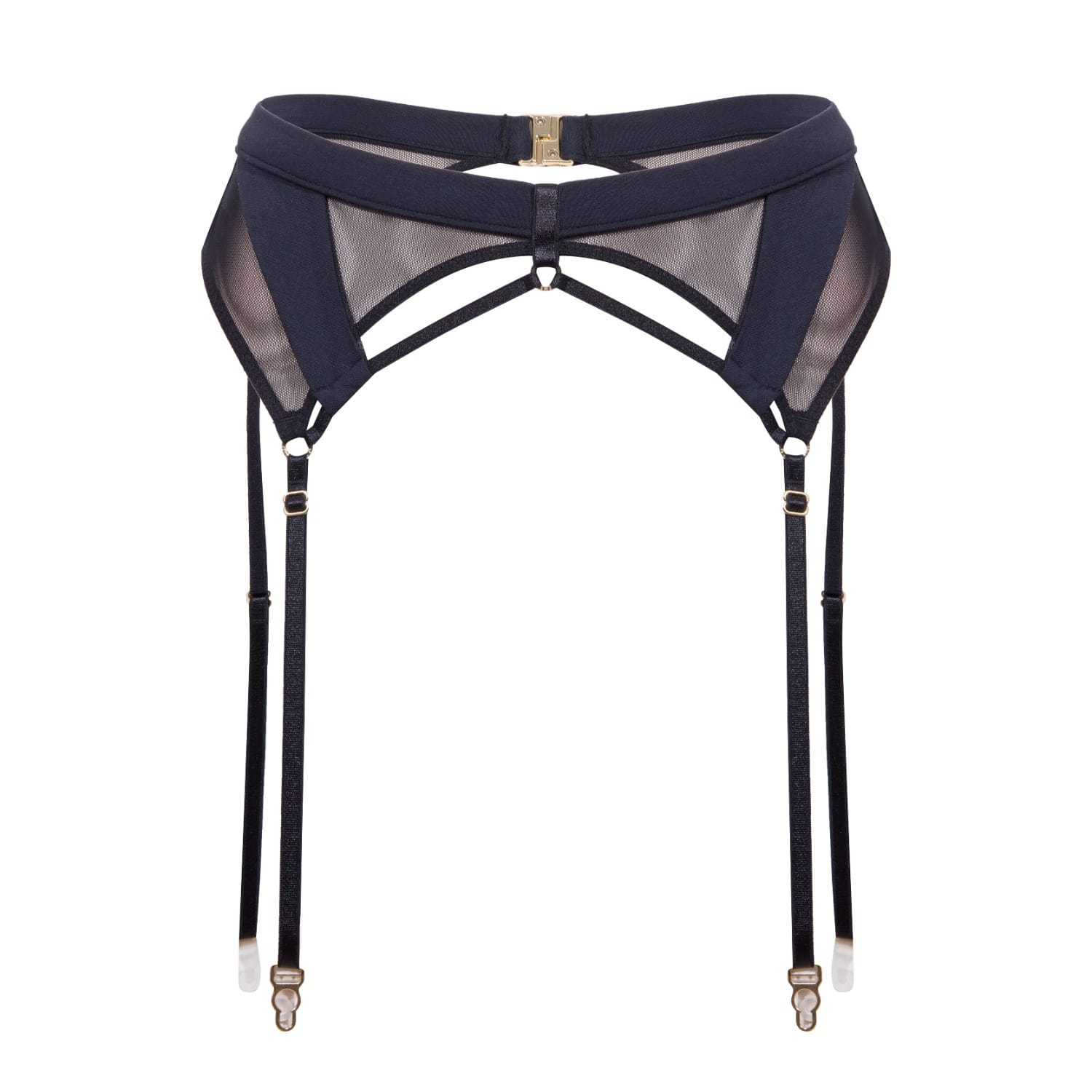 House Of Silk Women's Black Judith Soft Garter Belt In Black