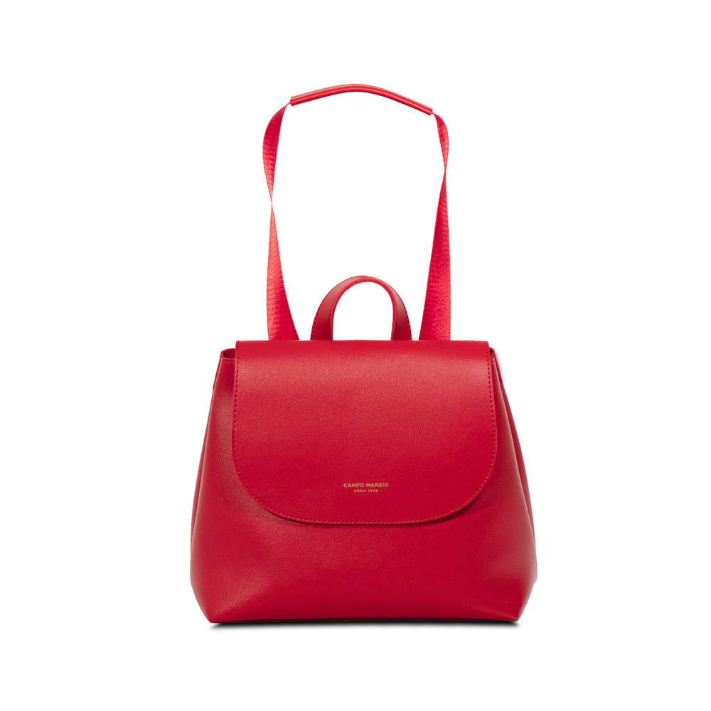 Women’s Red Bag Convertible In Backpack Campo Marzio Roma 1933