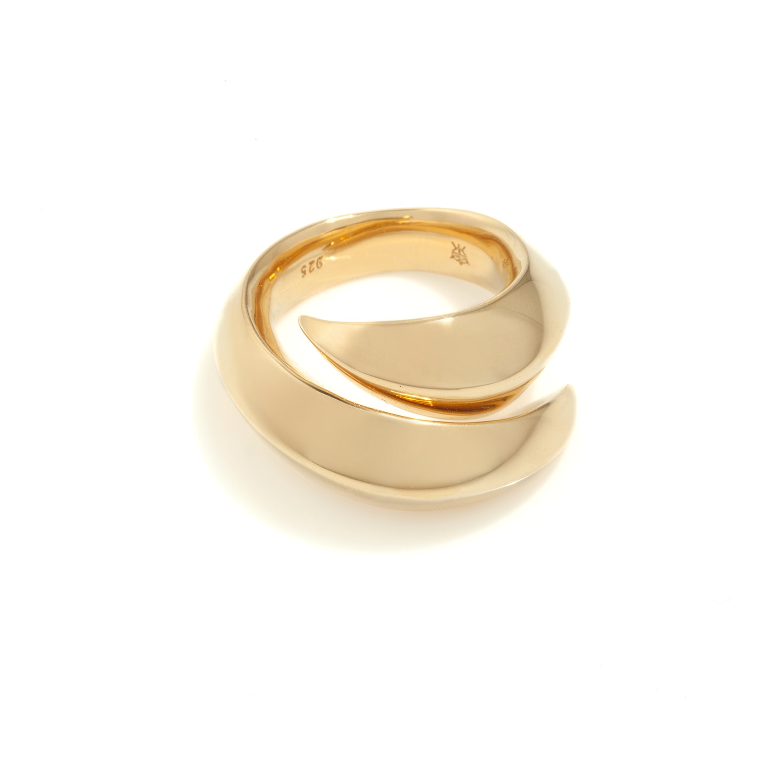 Women’s Vampire Claw Ring Gold Kasun