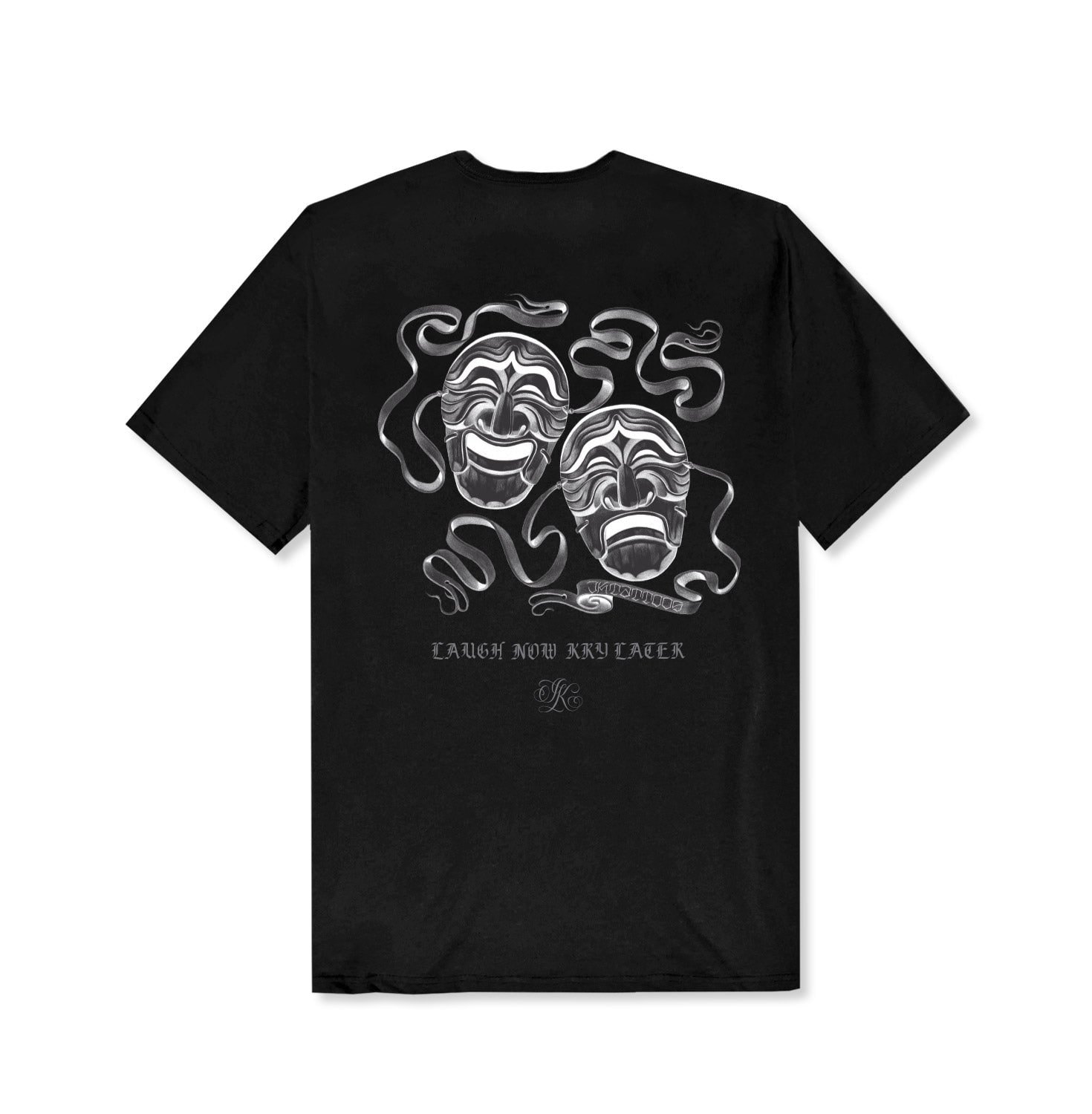 Korelimited Men's Laugh Now Kry Later Tee In Black In Black