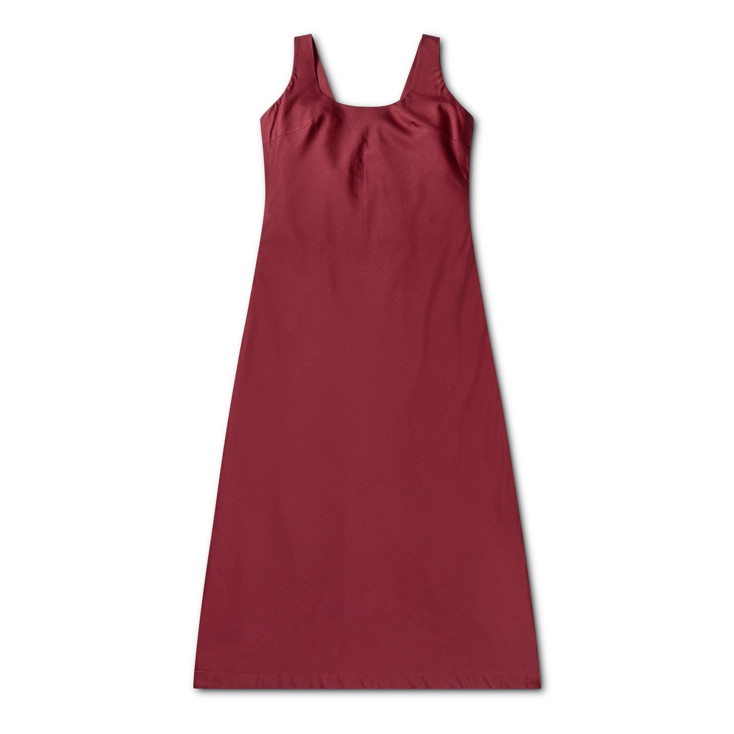 Escale Women's Burgundy Ring-back Maxi Dress In Burgundy