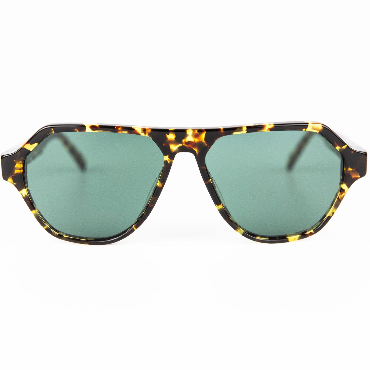 Nico Men's Black / Yellow / Orange  Iv - Acacia Tortoise
