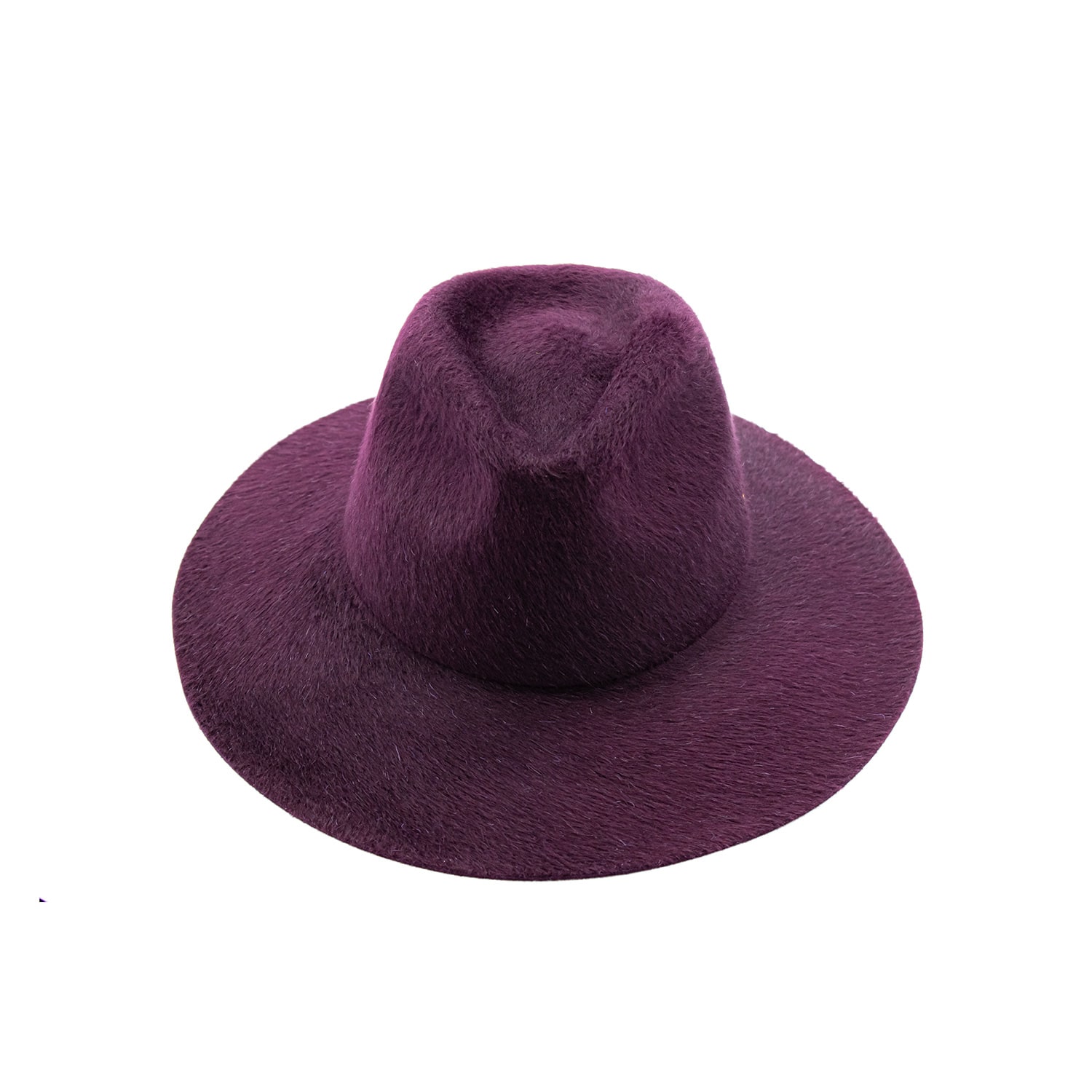 Doria 1905 Women's Red Ernest - Melousine Felt Wide Brim Drop Hat In Red