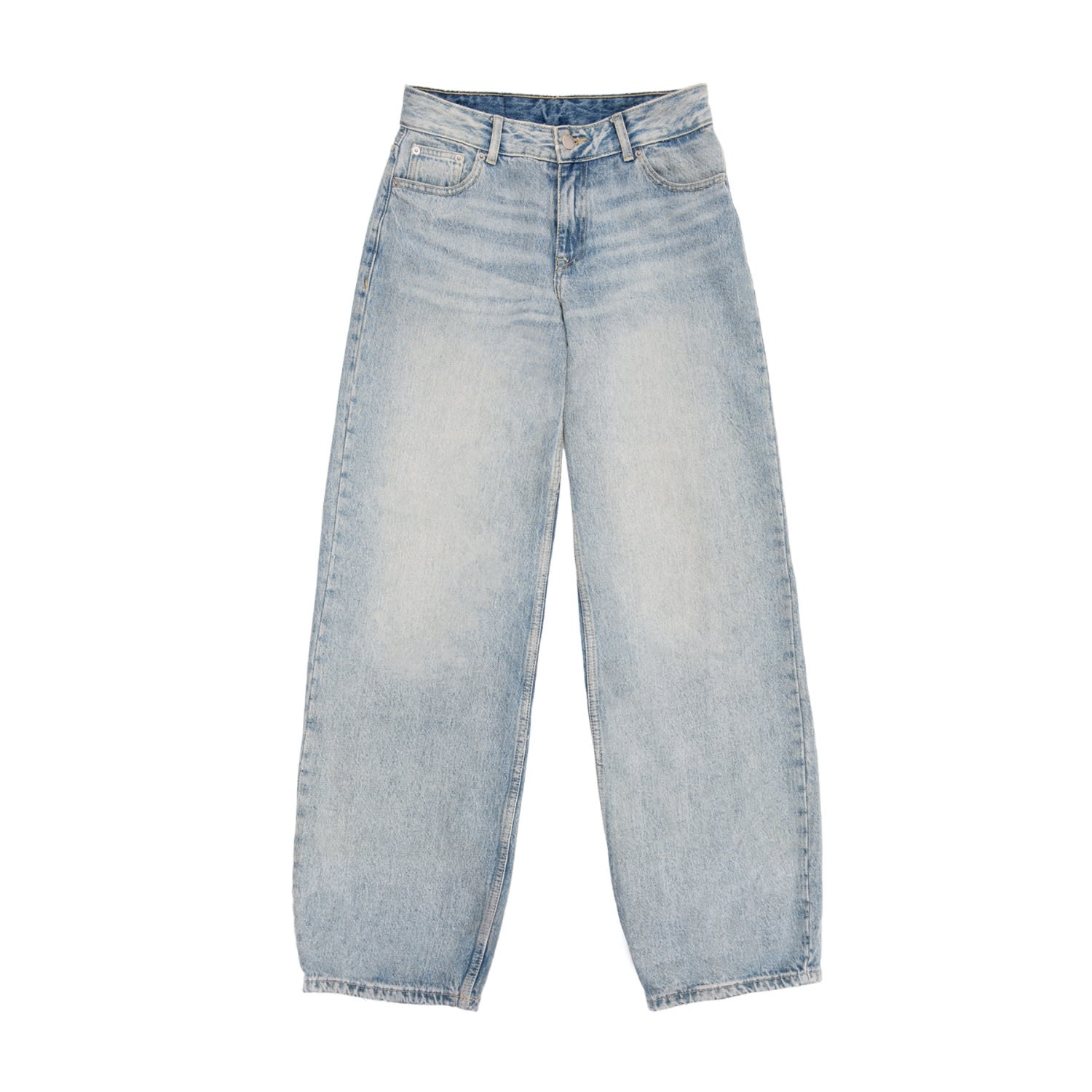 Dr Denim Hill Low Wide -drift Light Blue
