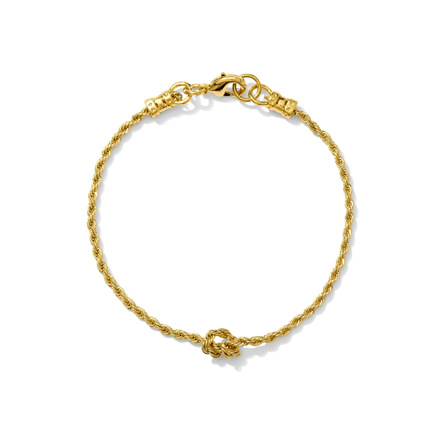 Alexie Of Athens Women's Gold Promise Knot Bracelet