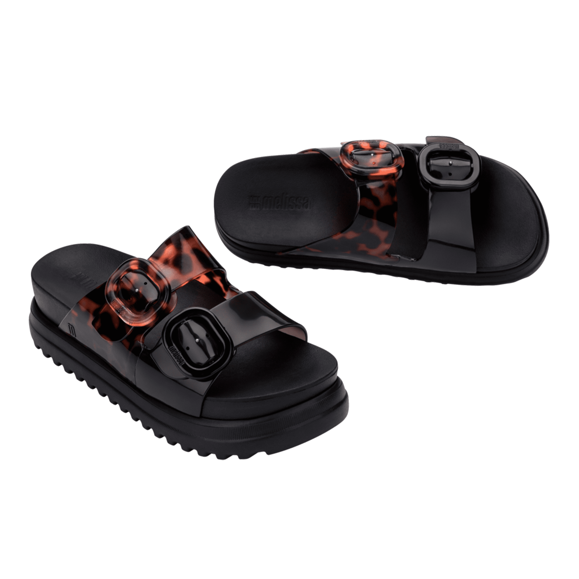 Cozy Platform - Black Tortoise Shell | MELISSA | Wolf & Badger