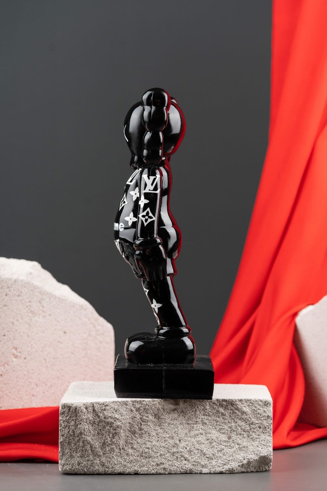 The Black Supreme Shadow Figure | Artchi | Wolf & Badger