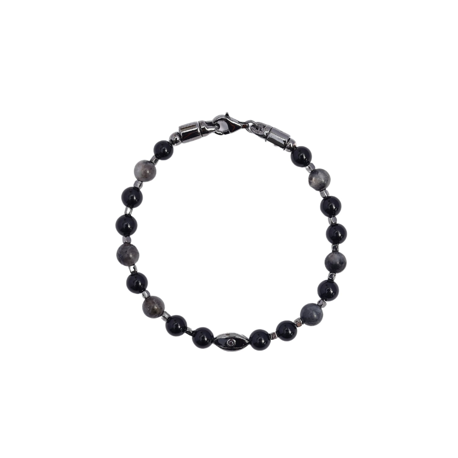 Myaleph Men's Black / Grey David Bracelet