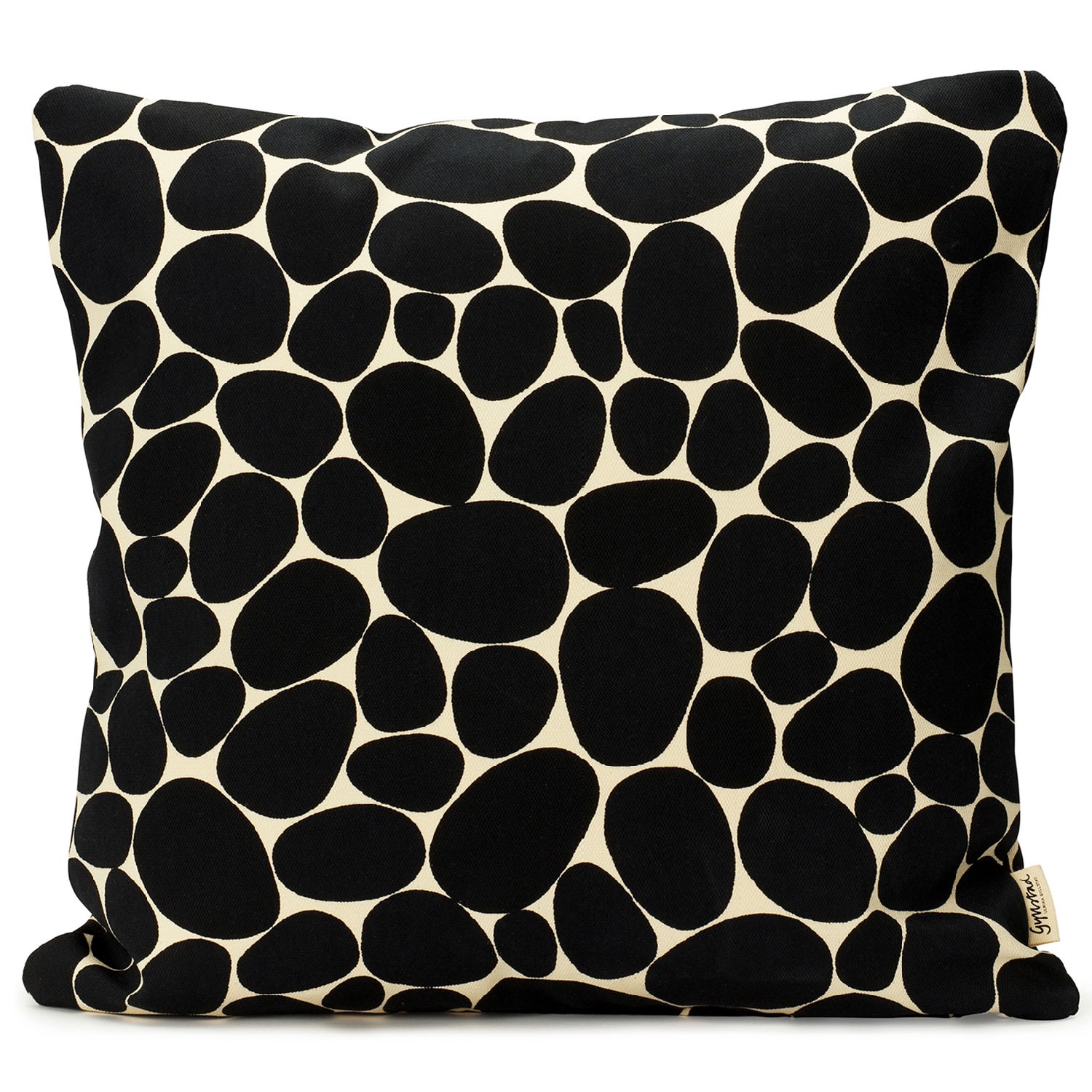 Stenar Black Cushion Cover Gyllstad