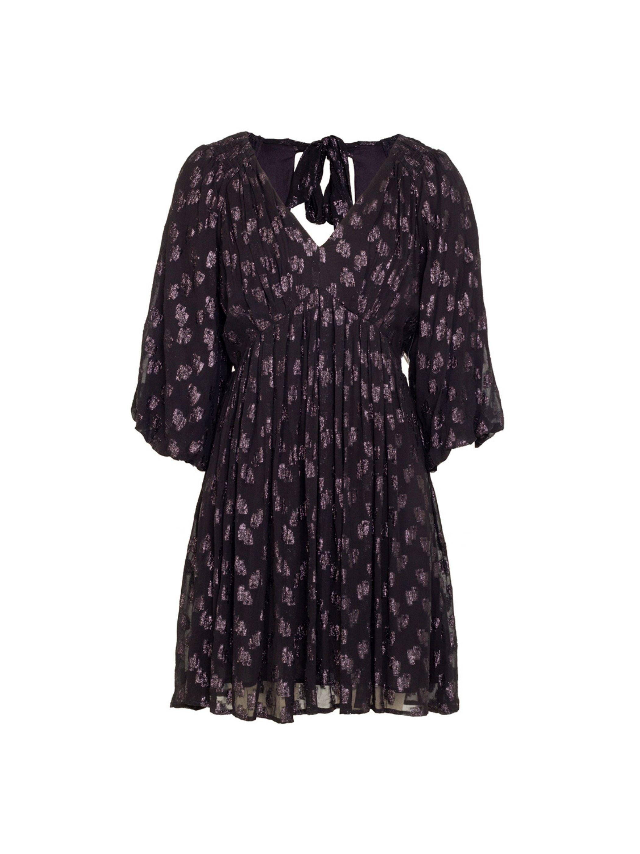 Rose & Nancy Women's Willow Black Mini Dress In Black