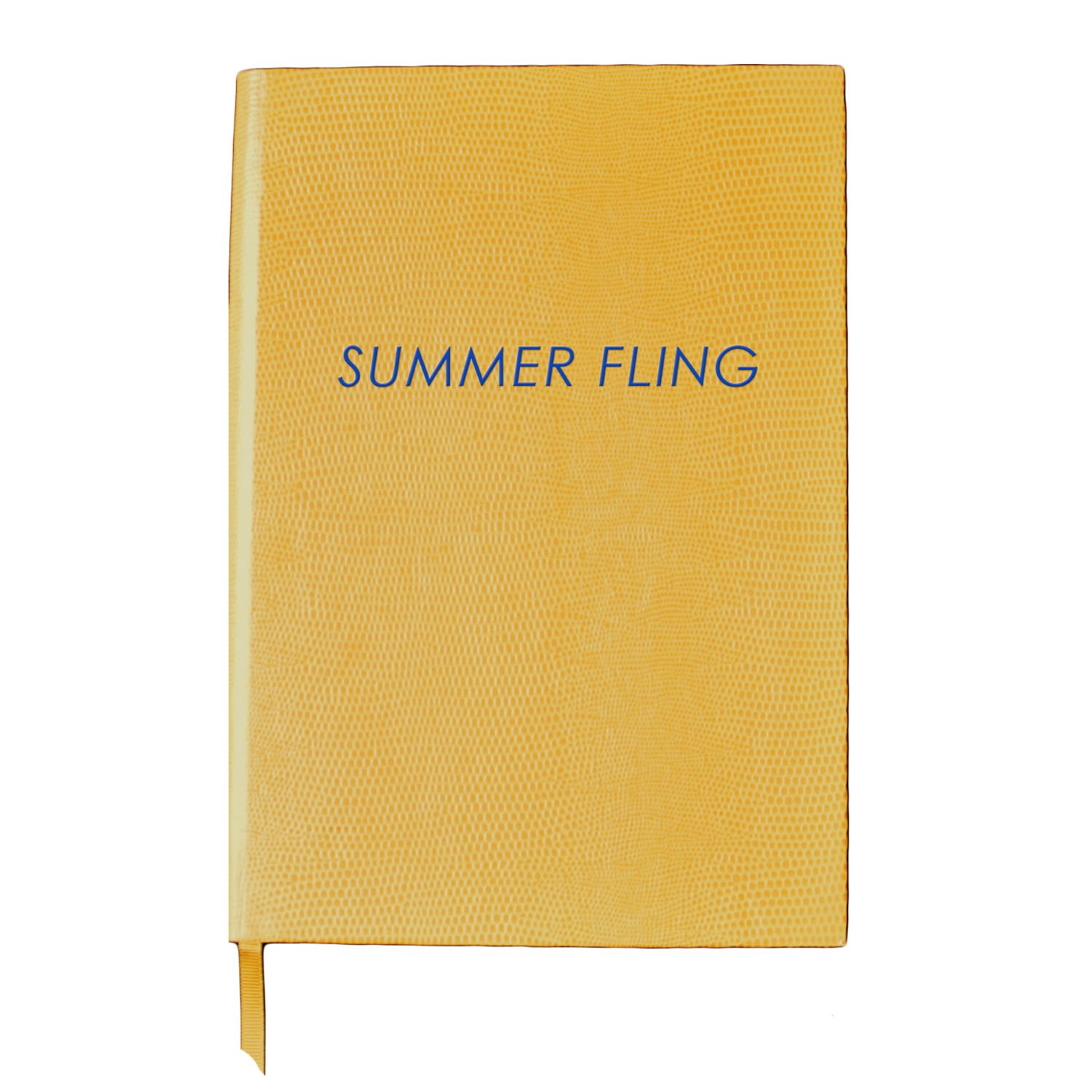 Yellow / Orange Summer Fling Small Notebook Sloane Stationery