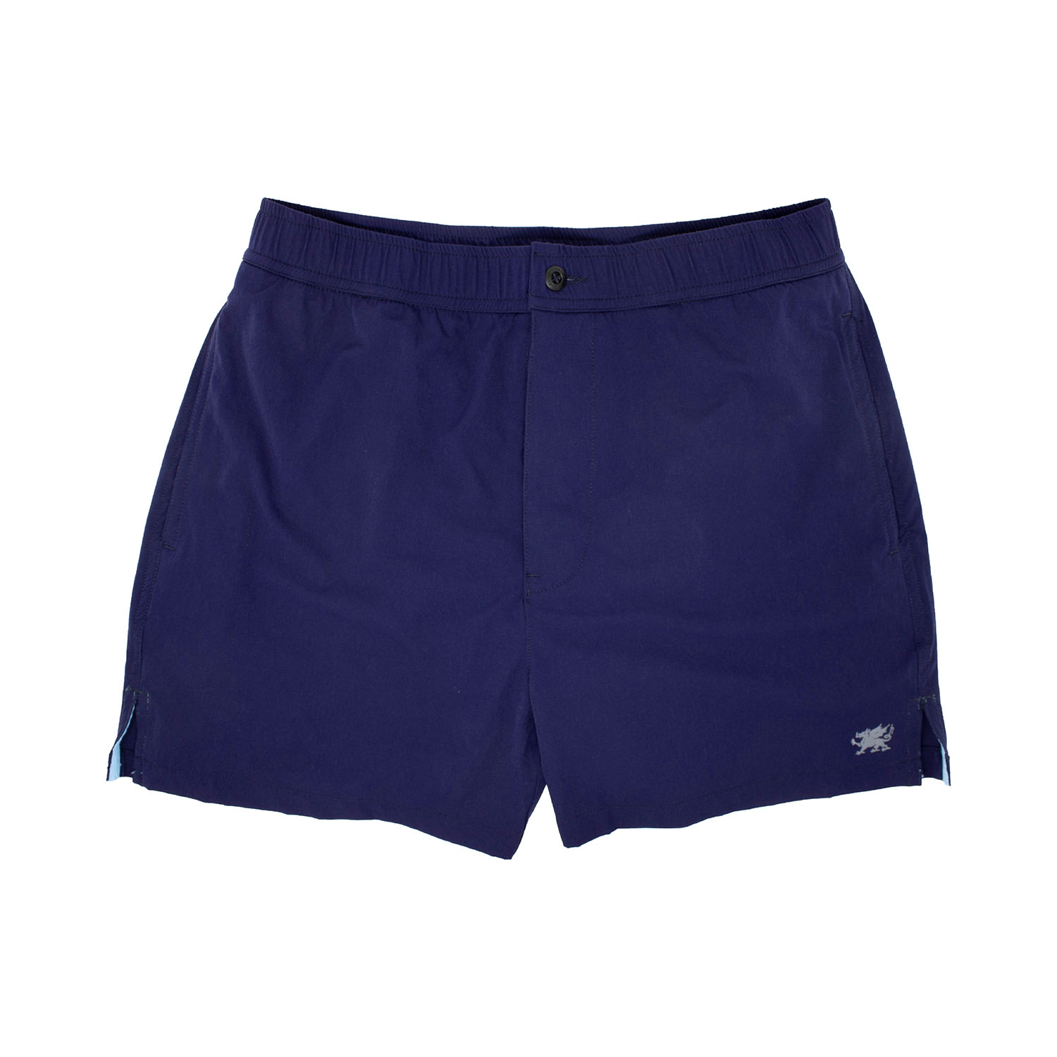 Lords Of Harlech Quack 2 Navy Swim Trunk In Blue