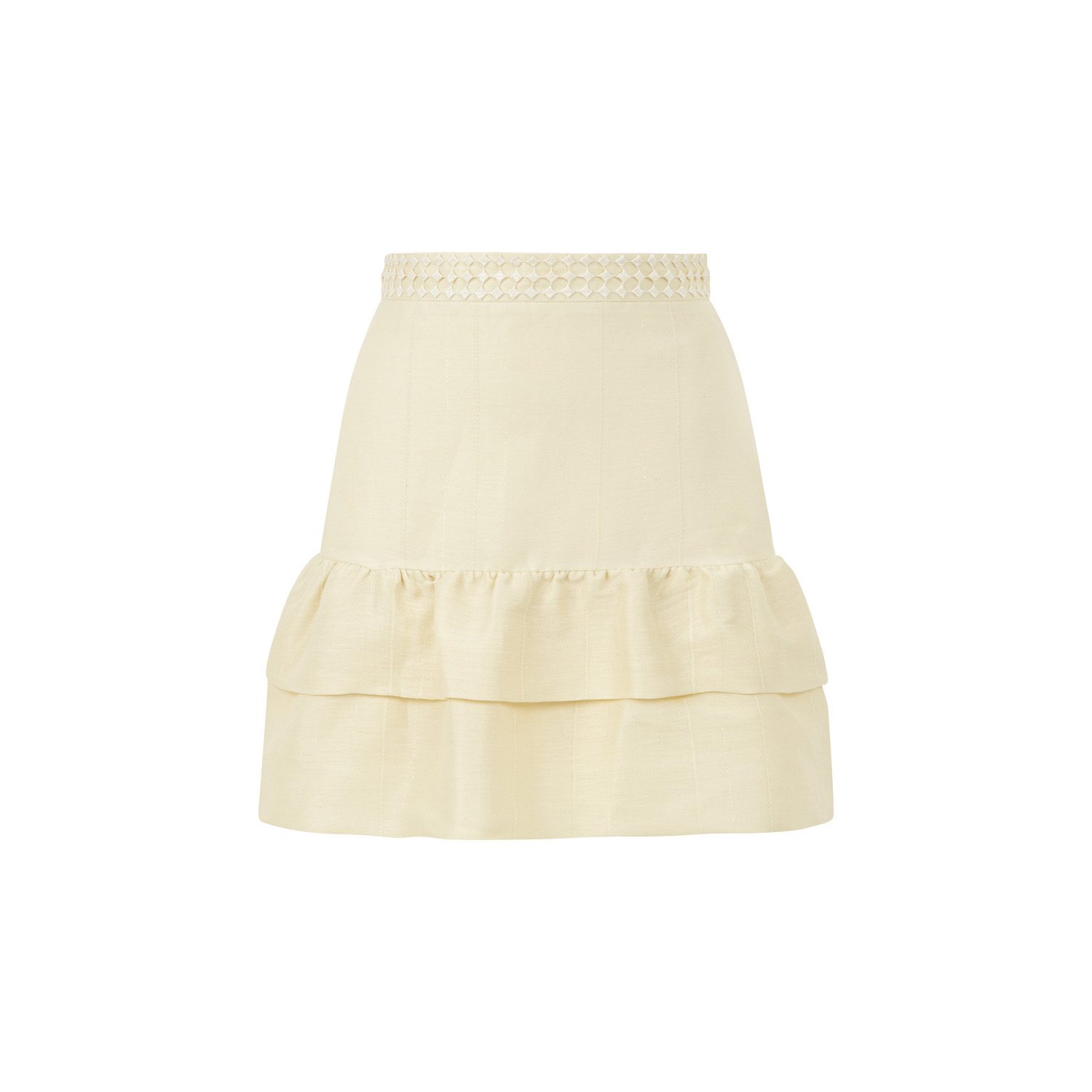 Saint Ones Women's White Cirrus Skirt In White