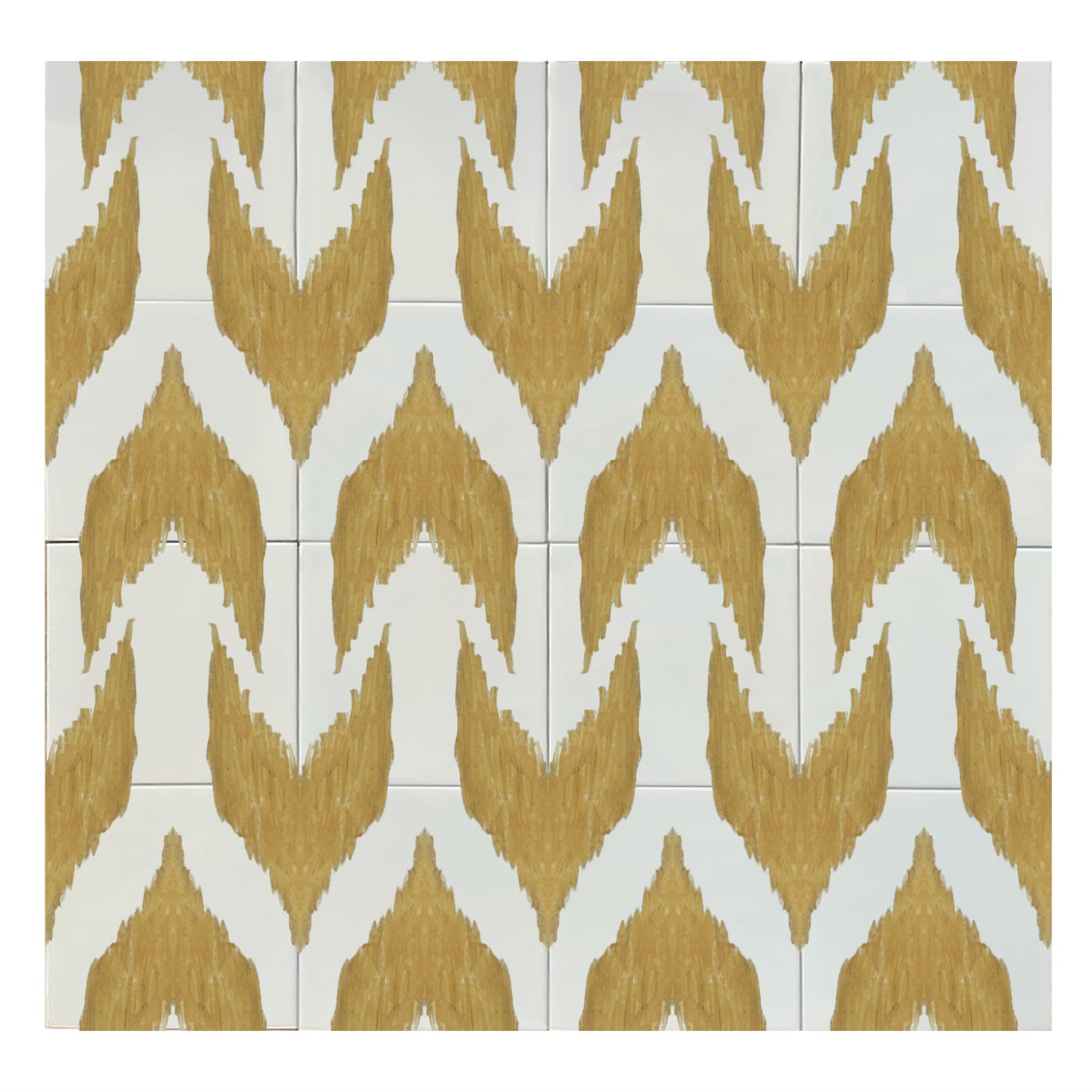 Backsplash Tiles Ikat Dark Gold Catchii