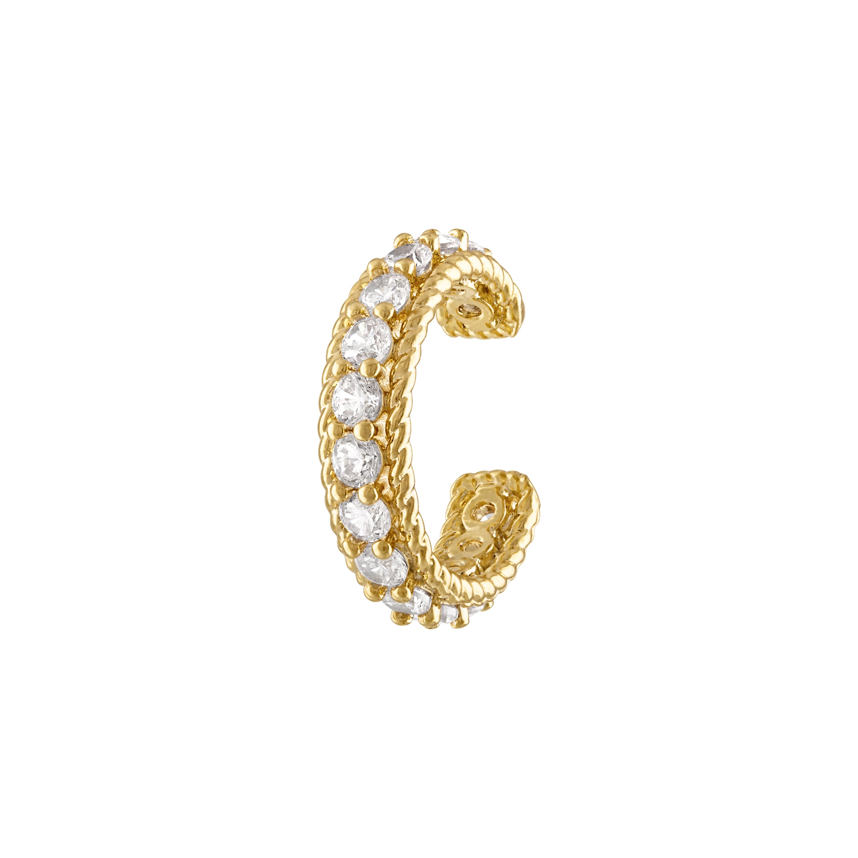 Olivia Le Dallas Ear Cuff In Gold