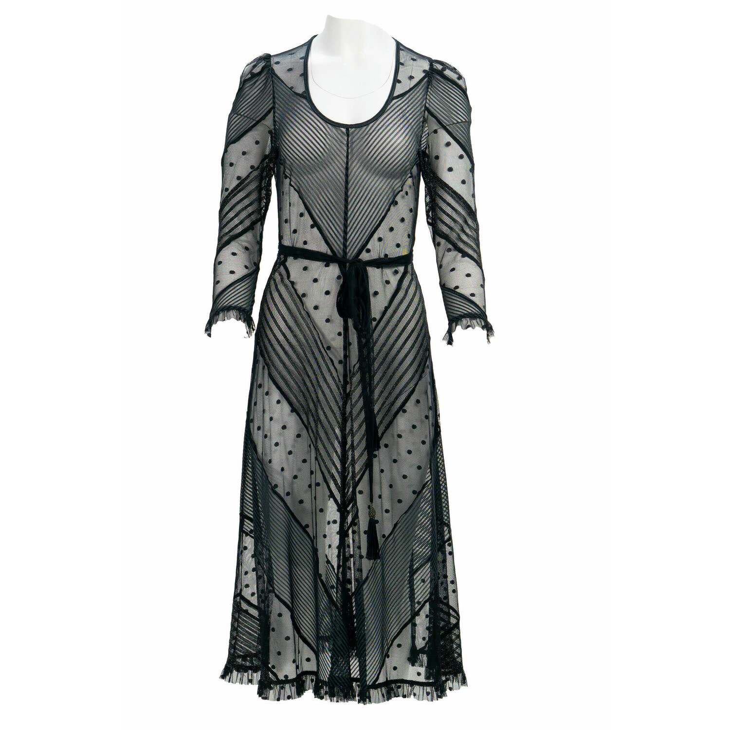 Kristinit Women's Black De Couer Dress