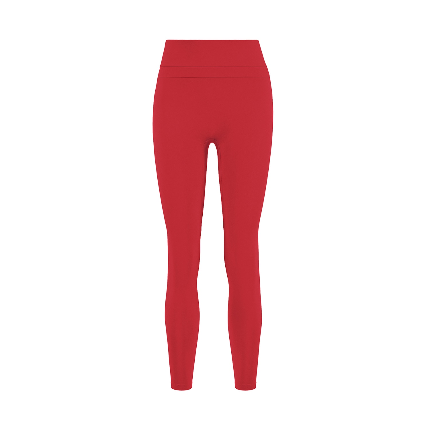 Yes Flâneuse Women's Melissa Ruffles Edition Silky Soft Leggings Chinese Red In Red