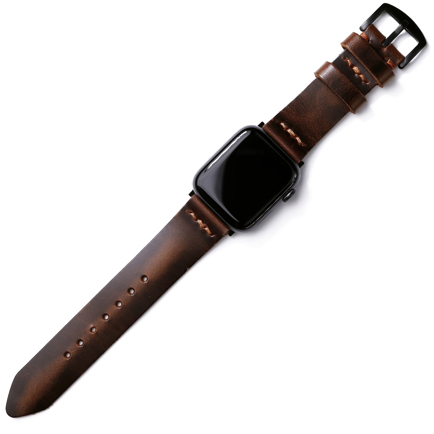 Women’s Apple Watch Leather B& - Antique Brown Small Roarcraft