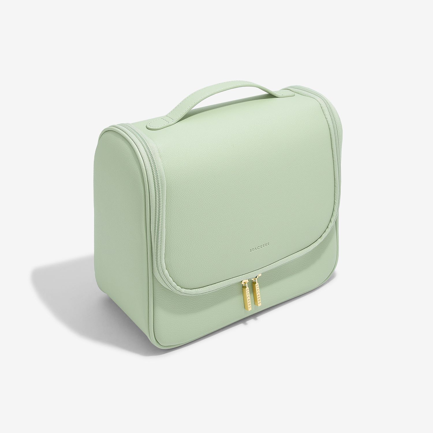 Stackers Large Hanging Washbag - Sage Green In Green