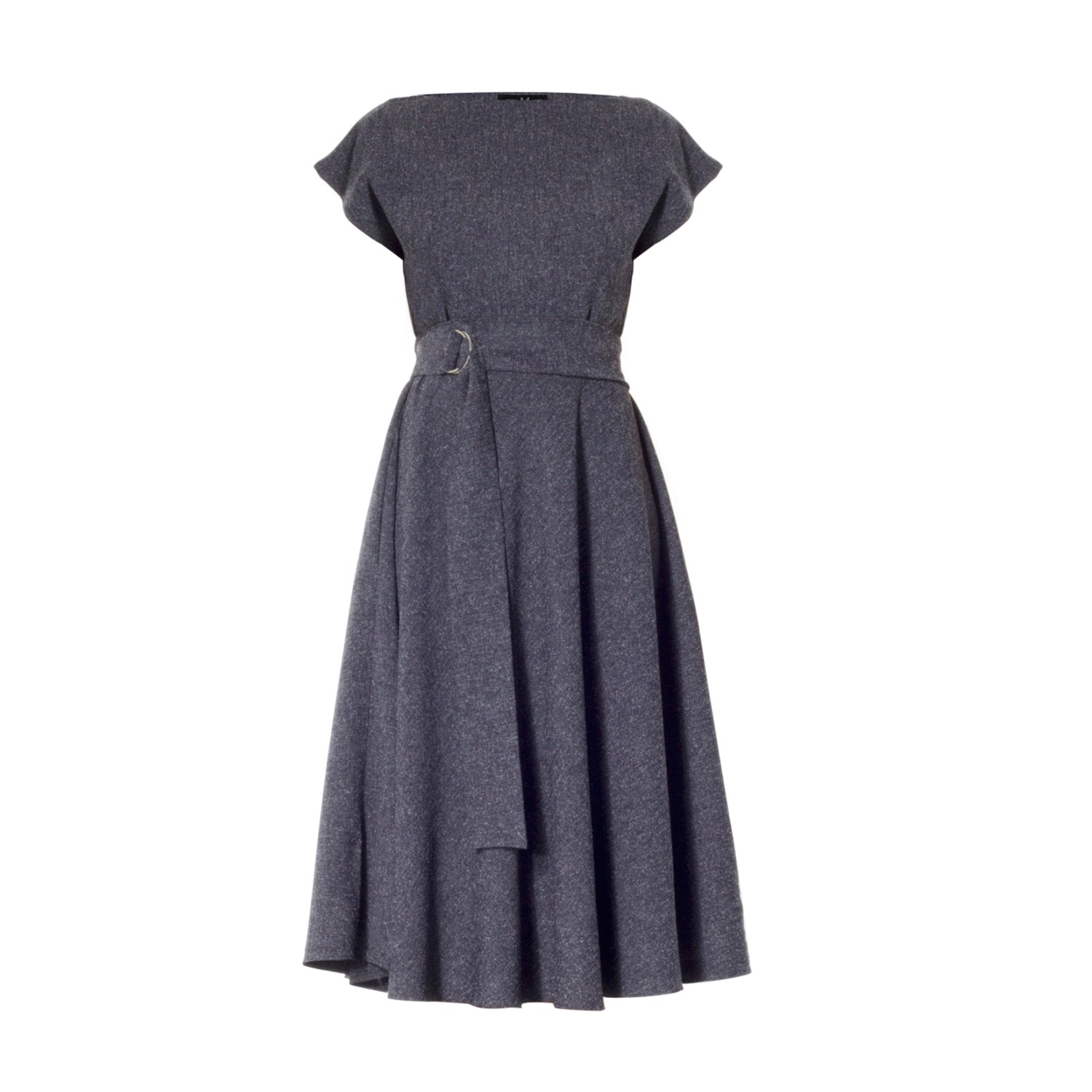 Stine Grey Midi Dress | Meem Label | Wolf & Badger