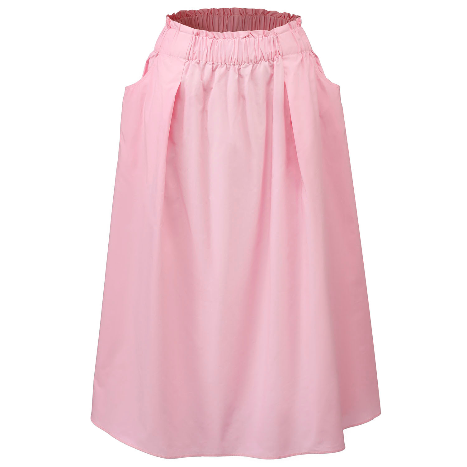 Smart And Joy Women's Pink / Purple Flared Cotton Midi Skirt - Pink In Pink/purple