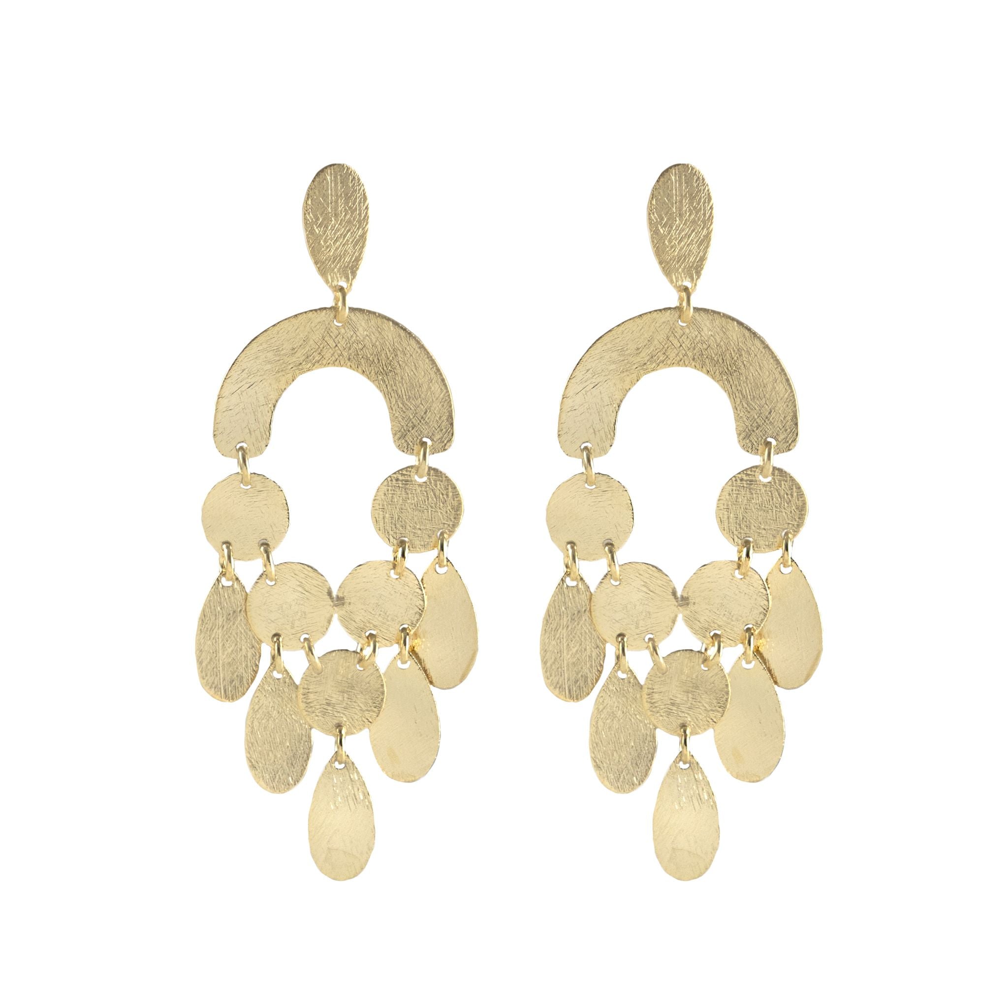 Marcia Moran Women's Gold Mini Christi Earrings