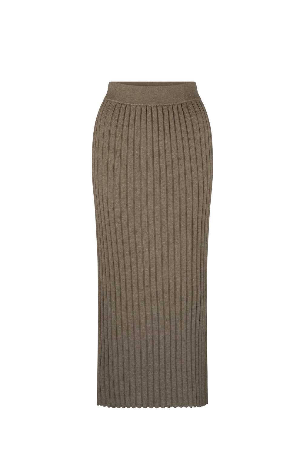 Women’s Green Avior Knit Skirt - Olive Branch Extra Large Dref by D