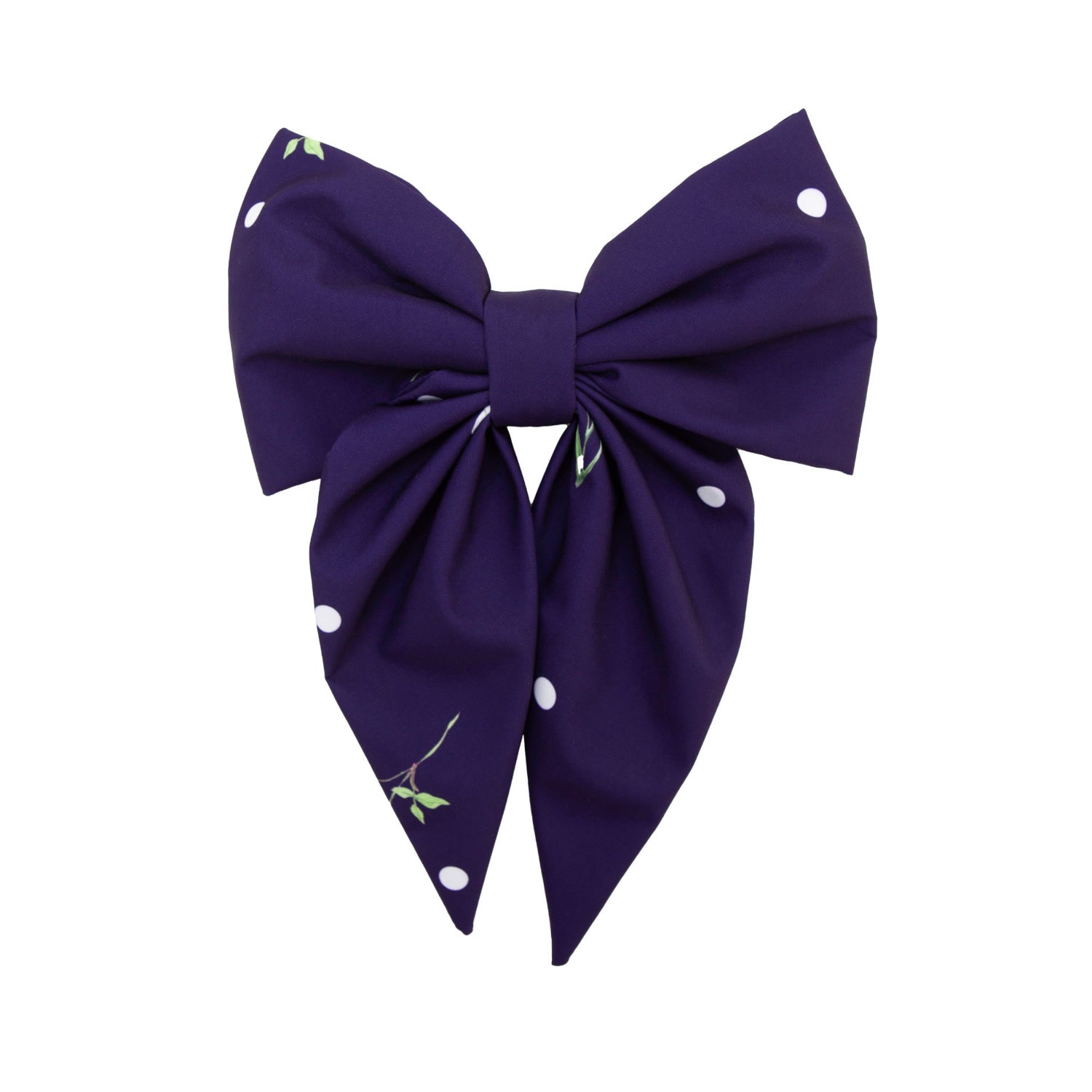 Rainsisters Women's Purple Hair Bow Clip: Violet Dream