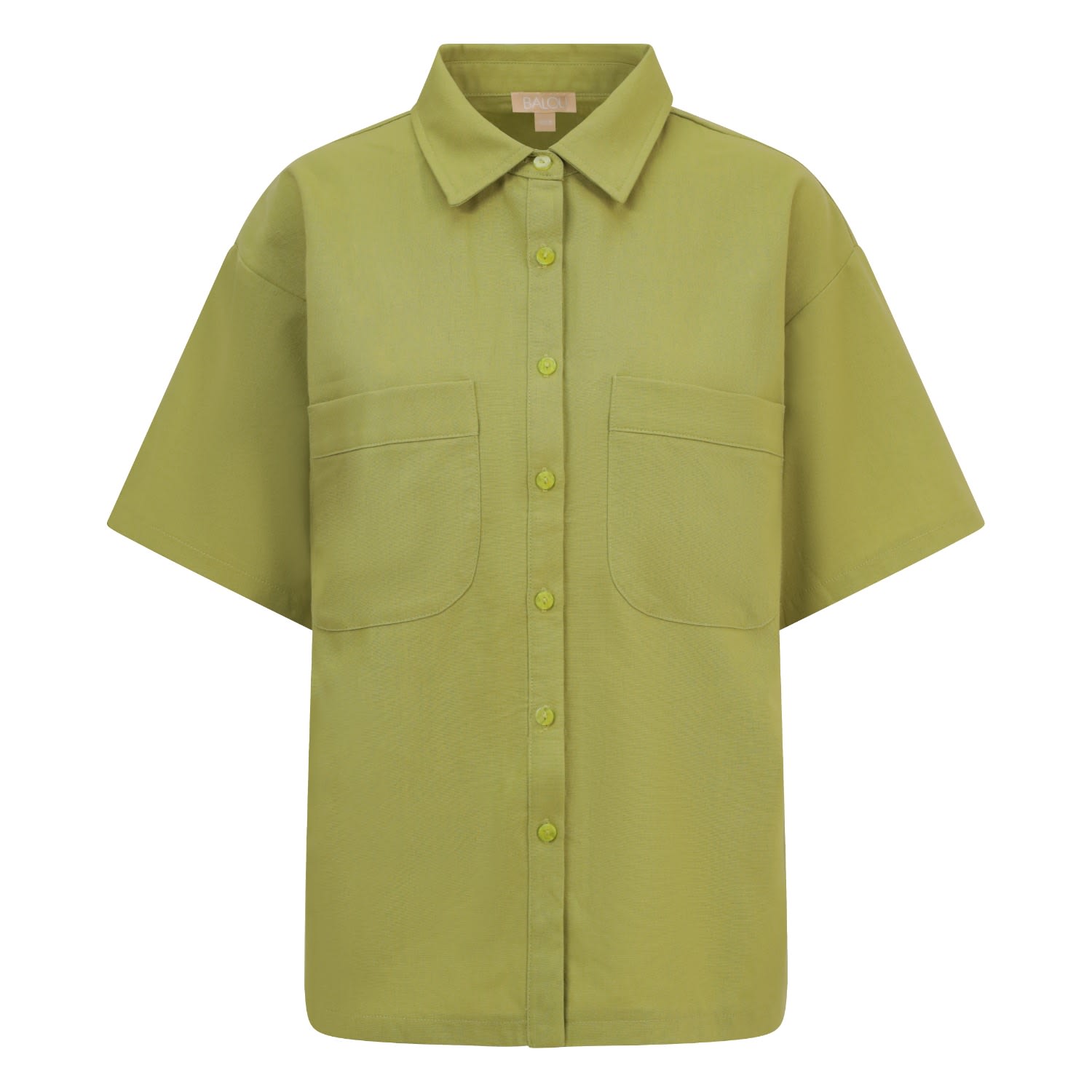 Women’s Green Oversized Shirt Lime Extra Small Balou