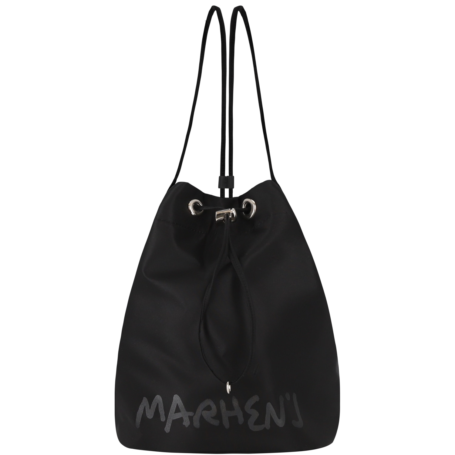 Marhen.j Women's Leanna - Recycled Nylon - Black In Black