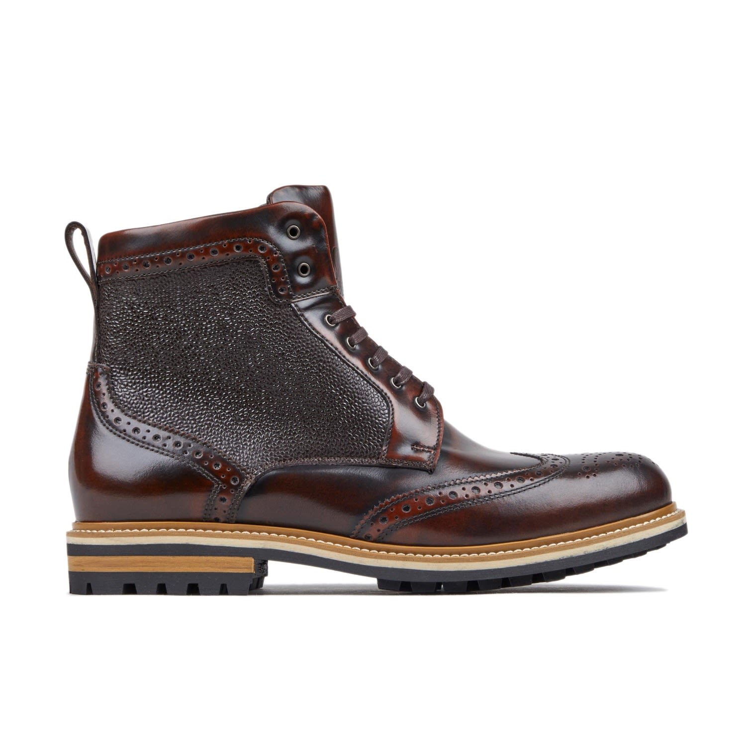 Wanderer - Deep Brown - Men’s Ankle Boot 6 Uk Embassy London Usa