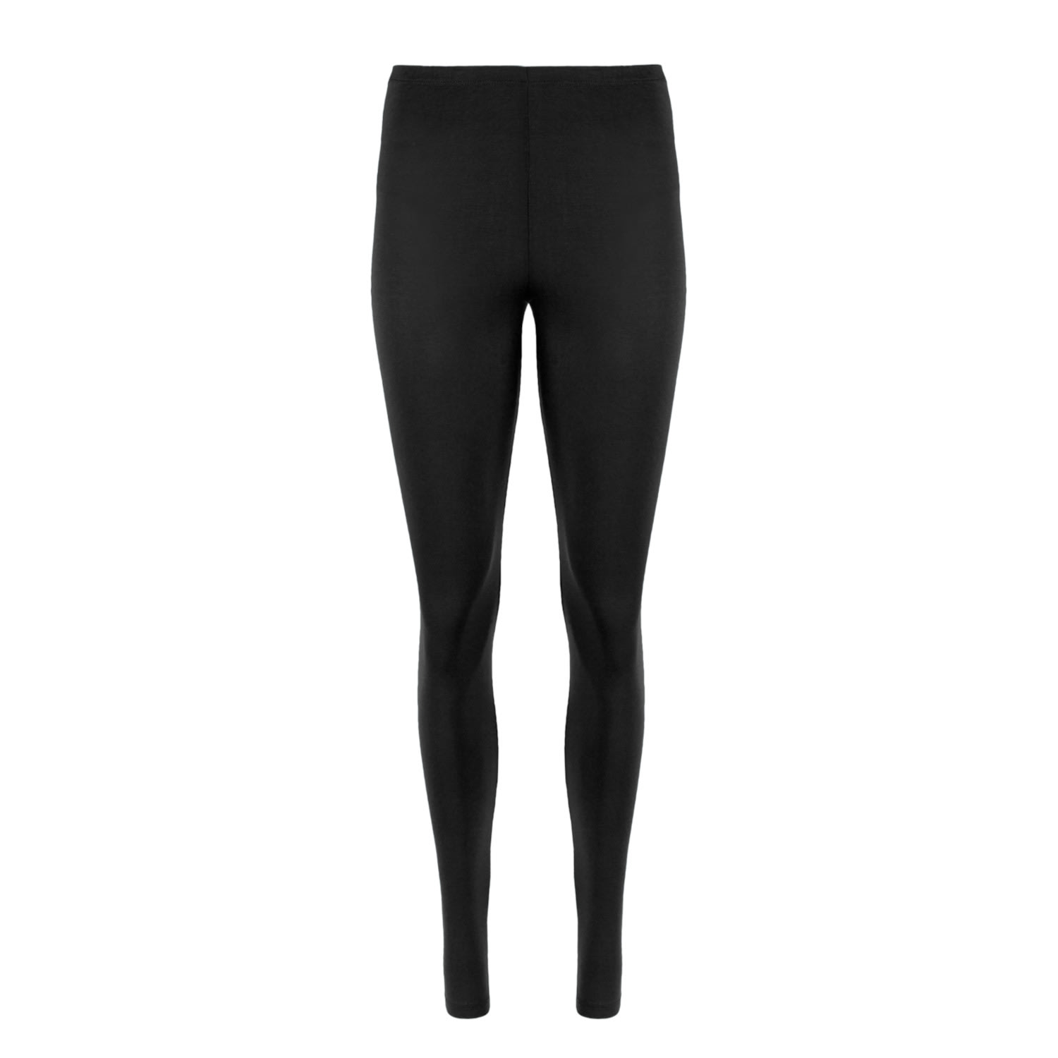 Women's Black Soft Viscose Leggings | 3Xl | Oh!Zuza Night&Day