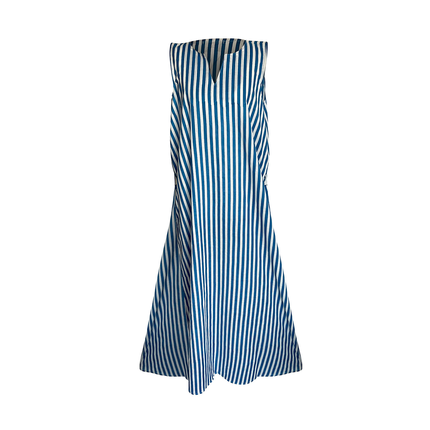 TOMA WOMEN'S BLUE / WHITE SANTO GREECE DRESS