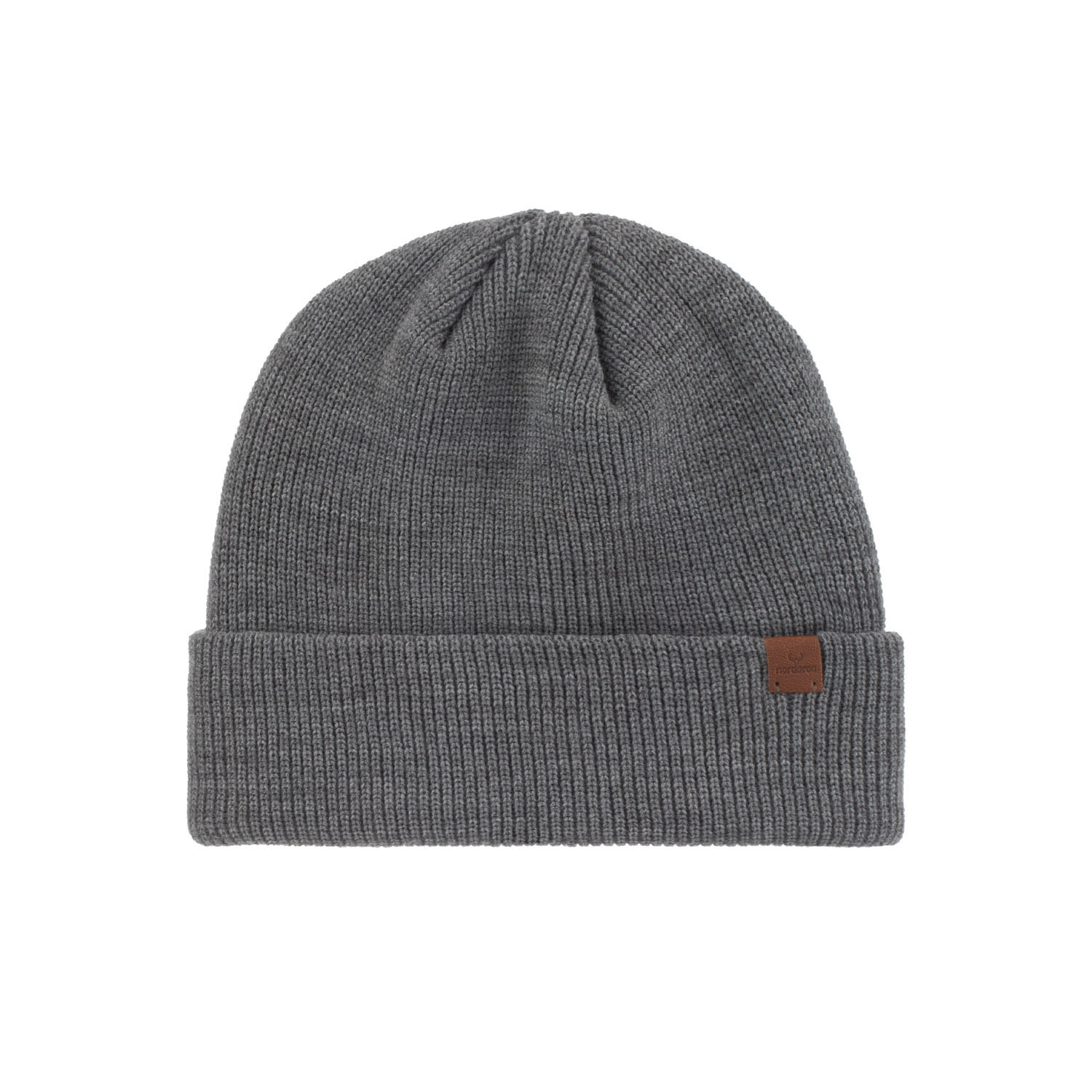 Nordbron Men's Grey Pumb Dark Gray Beanie