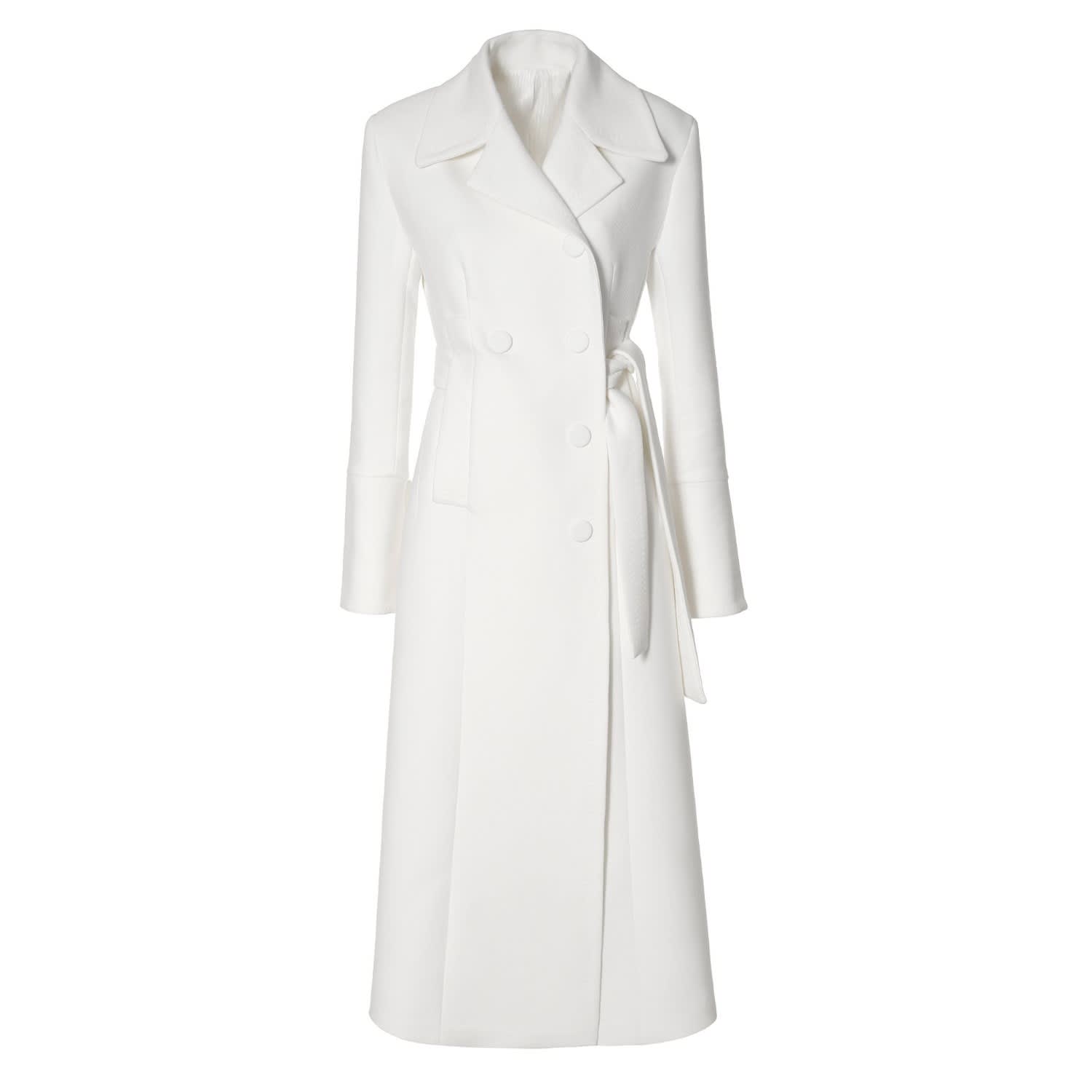 Tilda Off-White Coat | Aggi | Wolf & Badger