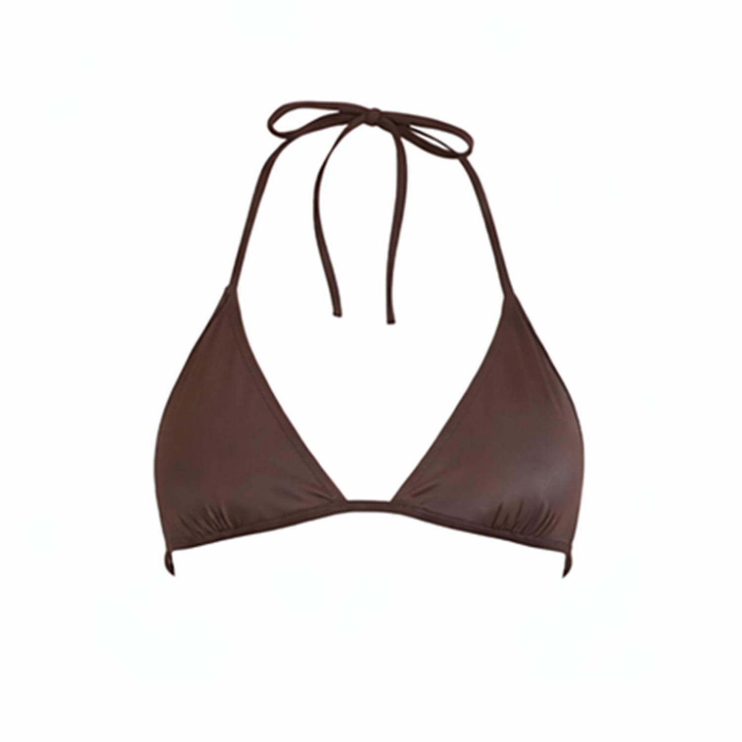Women's Brown The Chella Dancing Queen Bikini Top | Small | Belletage Swimwear