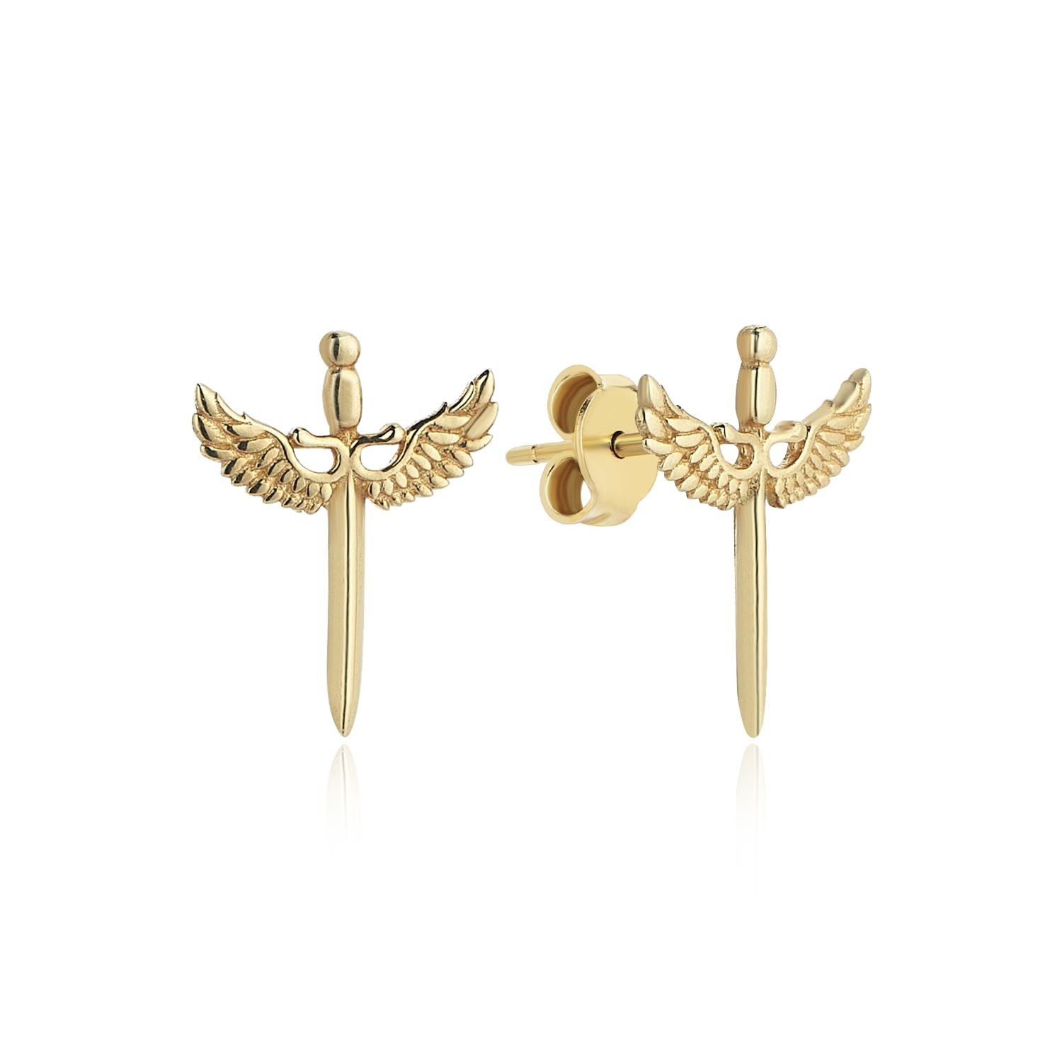 Women’s Anka Earrings In 14K Gold Odda75